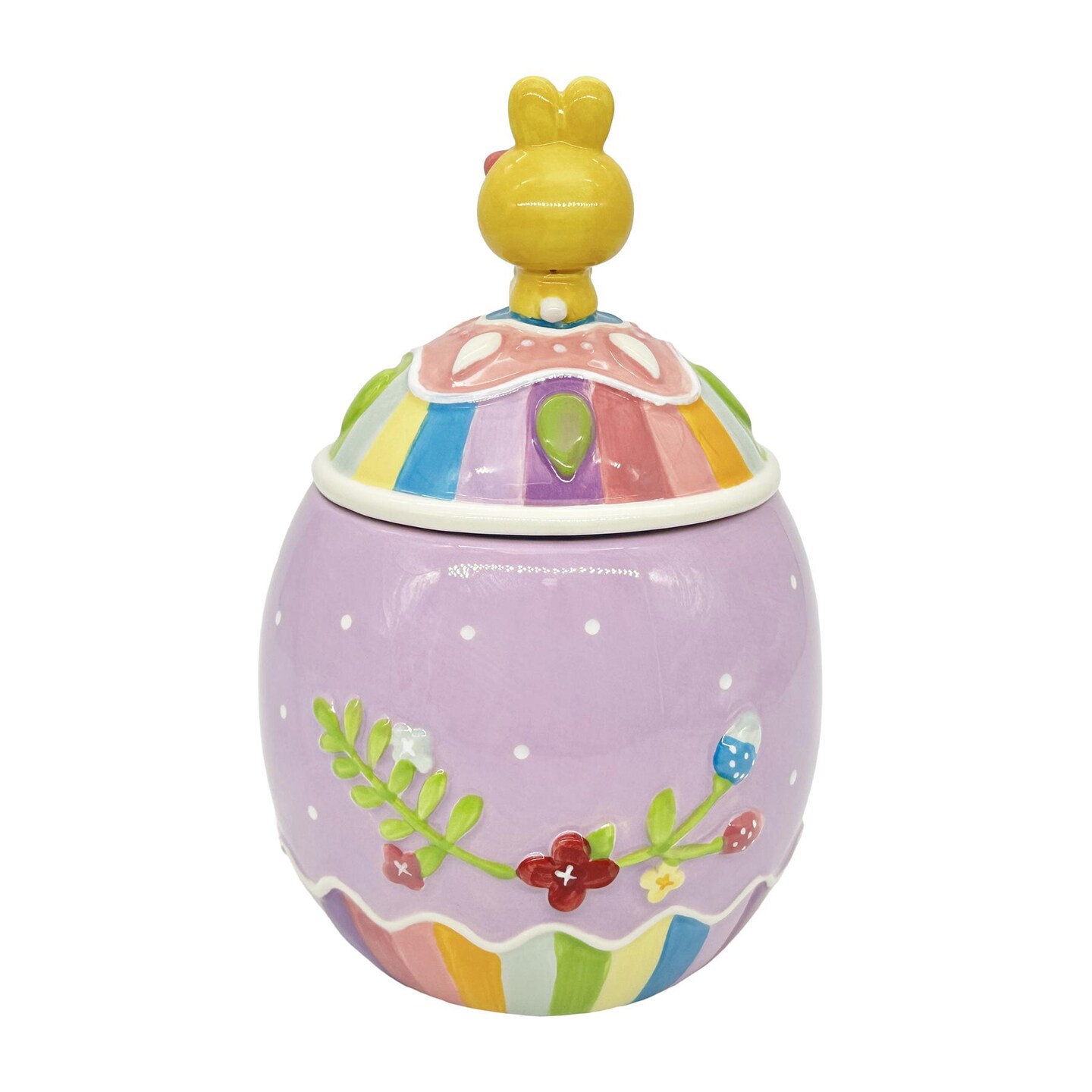 Blue Sky Clayworks Sanrio Hello Kitty Easter Egg Chick Cookie Jar
