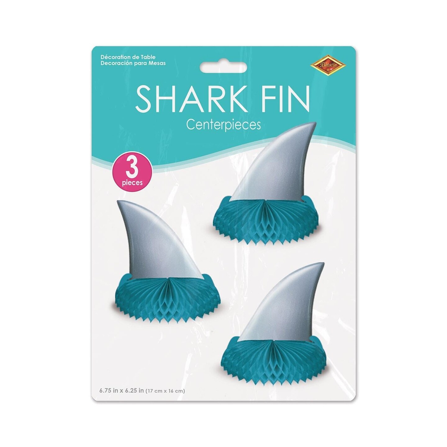 36 Pack Beistle Shark Fin Decoration Party Centerpieces