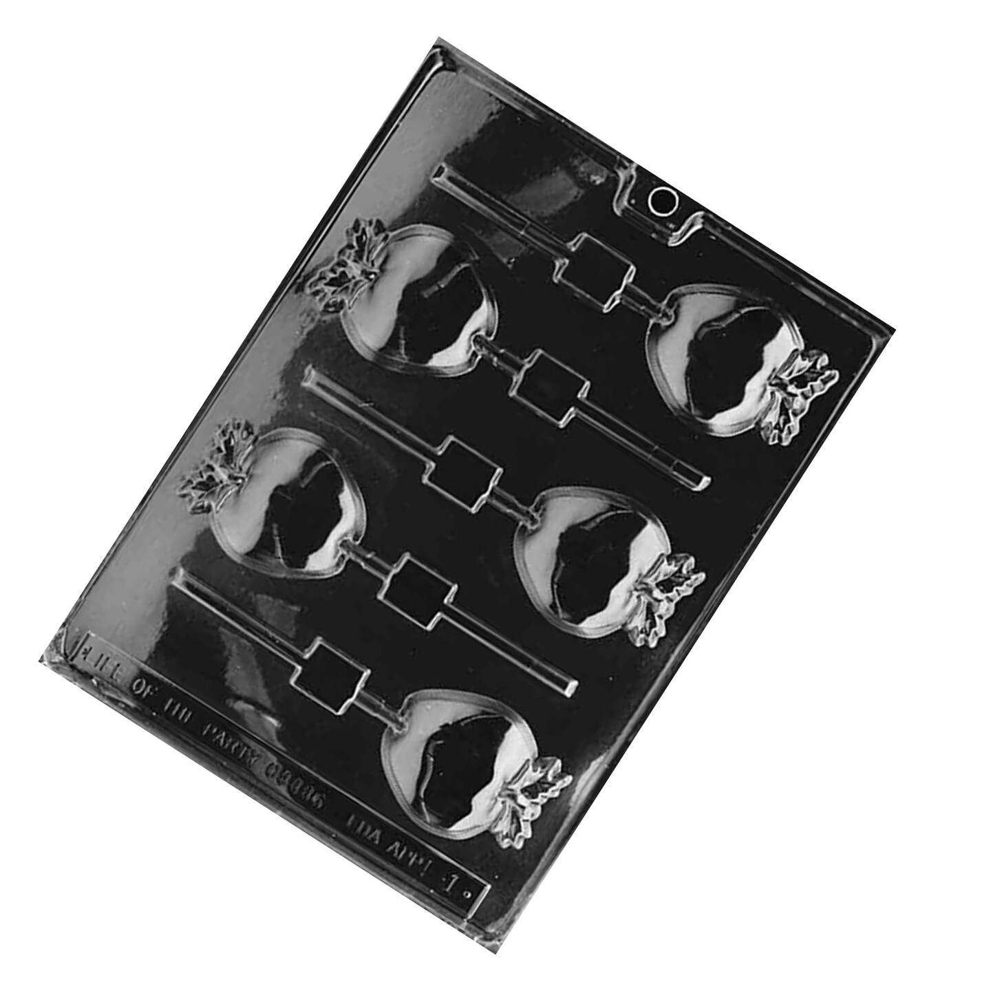 Apple Lolly Chocolate Mold