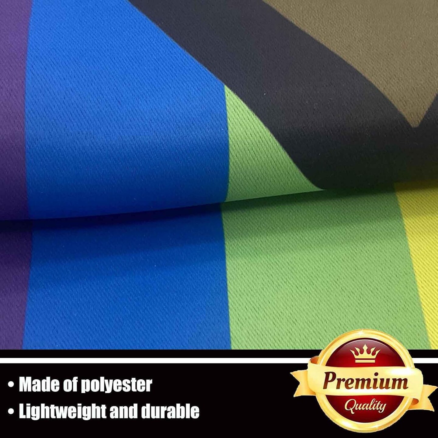 Progress Pride Rainbow Garden Flag 12.5x18 inch Outdoor-Double Sided LGBTQ Gay Lesbian Bisexual Non Binary Transgender All Inlcusive Progressive Pride Rainbow Flag Vivid Color Polyester Yard Flags