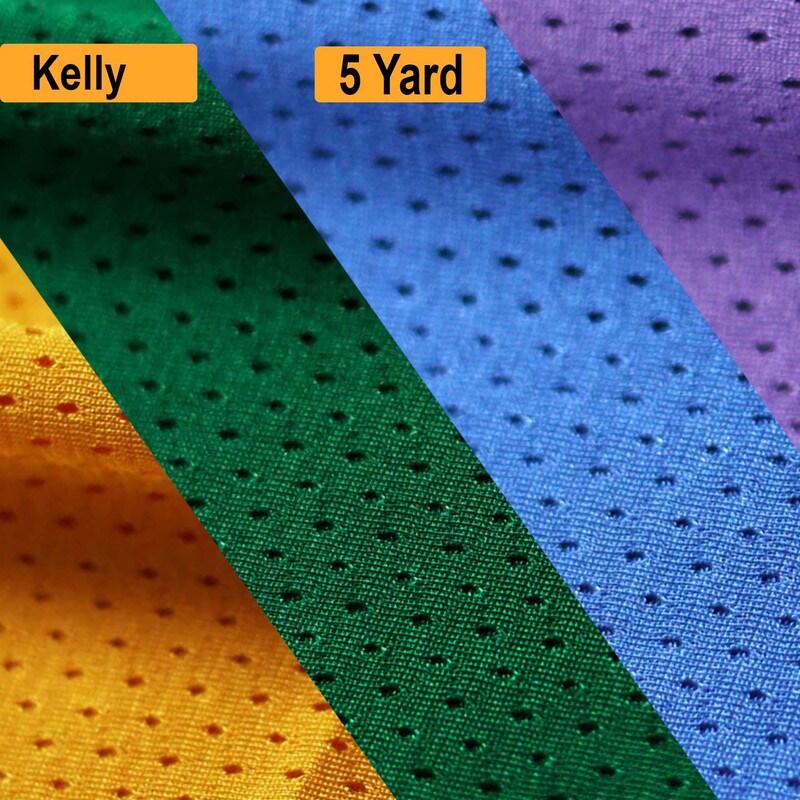 Pro Brite Mesh Fabric 100% Polyester, Breathable Activewear Mesh for Sports & Fashion Projects 58/60" Wide