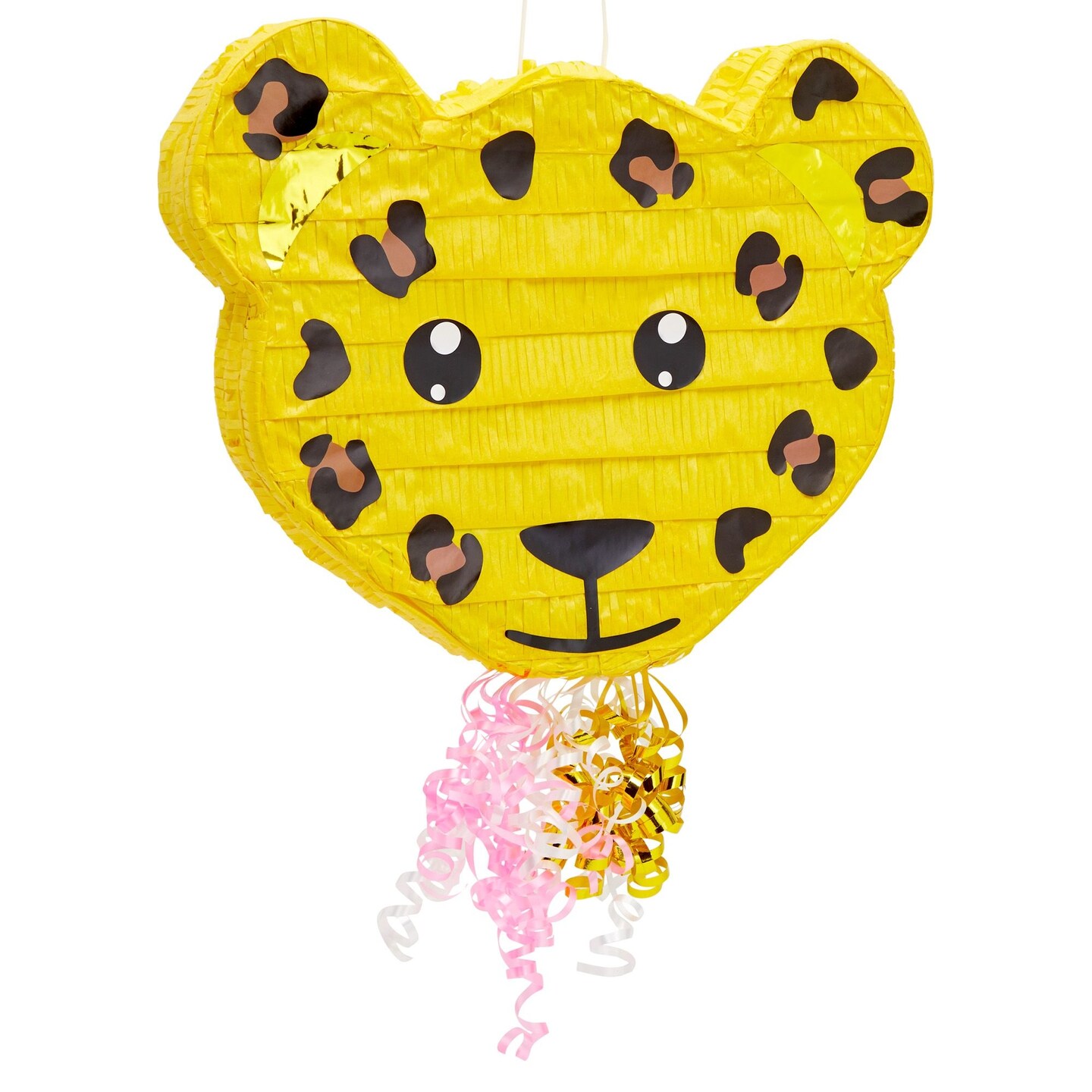 Pull String Leopard Pinata for Jungle Safari Animal Birthday Party ...