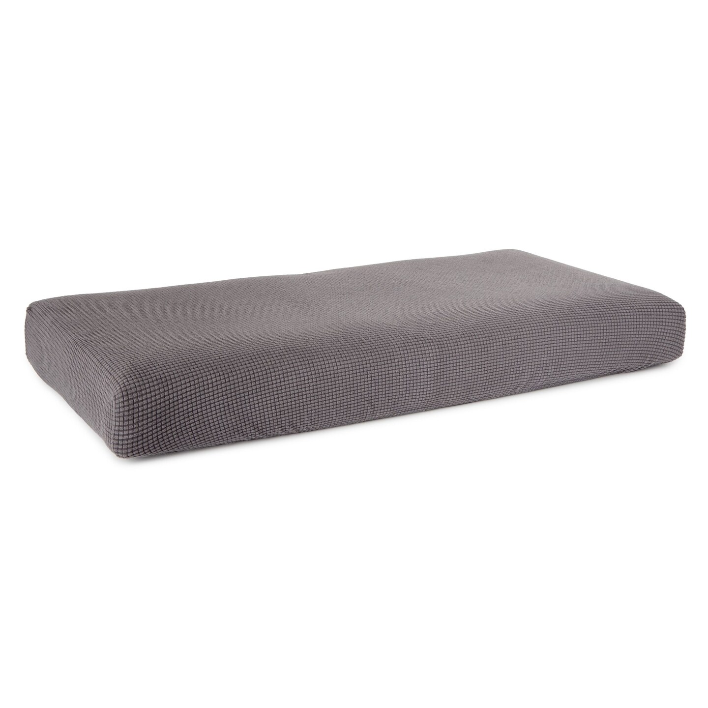 Large Stretch Couch Cushion, Replacement Slipcover for Couches, Sectionals, Armchairs, Patio Furniture, Campers, Chaise Lounge, Fits 59 to 70 Inch Cushions (Gray)
