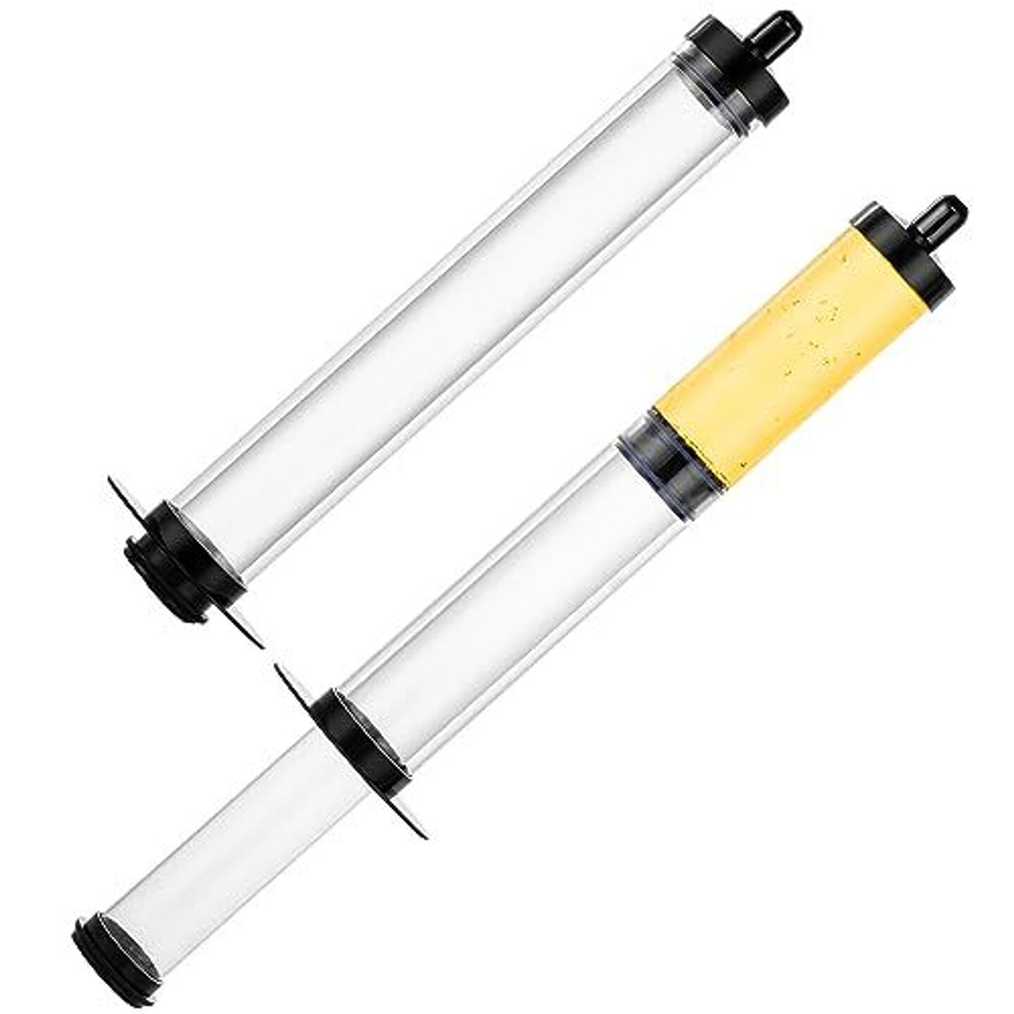 Impresa Large Plastic Syringe for Drinks and Beverages - 2 Pack - Fun Drinking Games - Adult Novelty Party Supplies for New Year, Bachelor, and Bachelorette (Holds 24 oz)