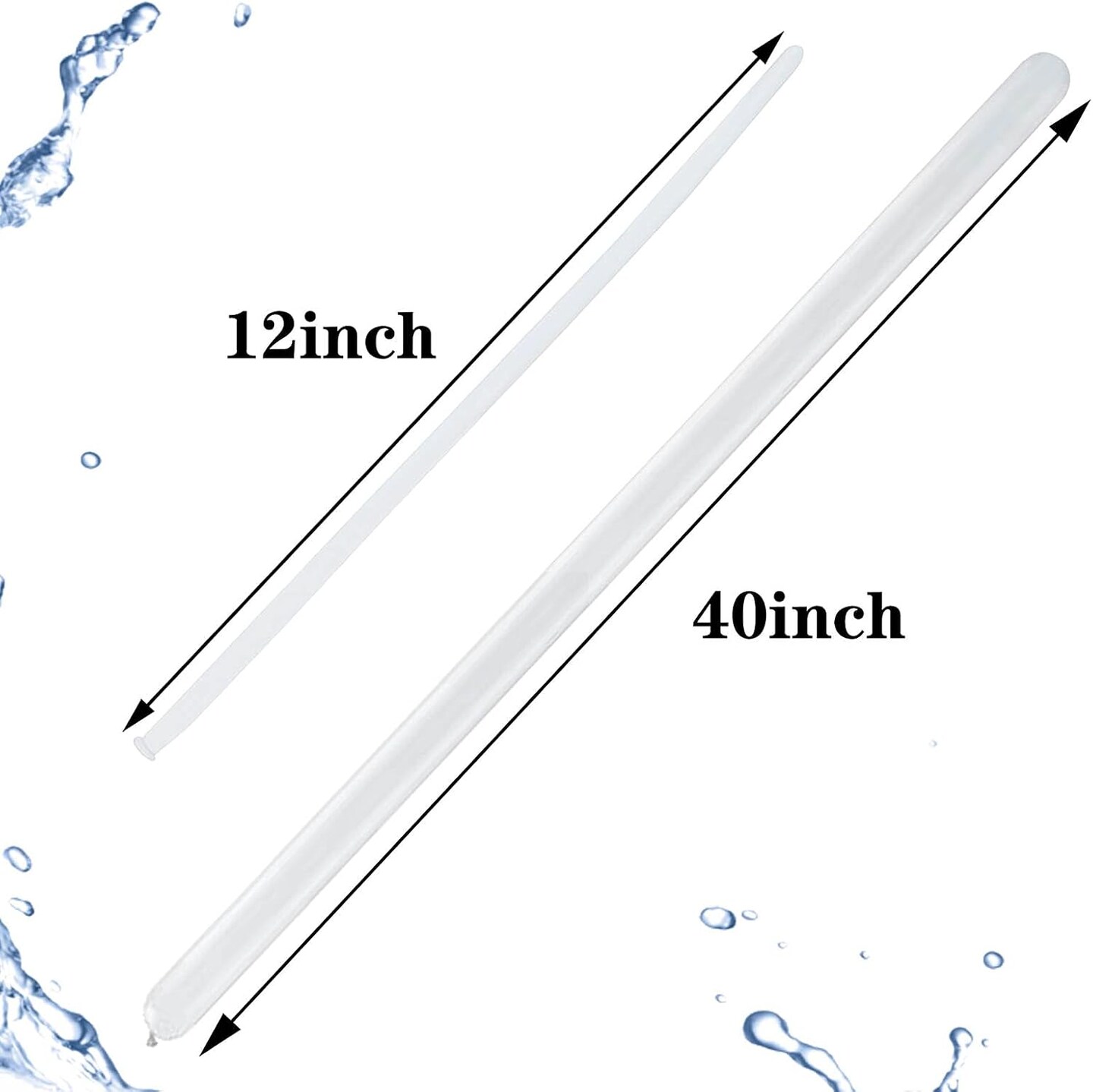 100Pcs clear 260 Balloons Clear Long Skinny Latex Balloons for Animal Balloons, Premium Quality Balloons for Beginners Balloons Making Kid&#x27;s Carnivals Party Decoartion