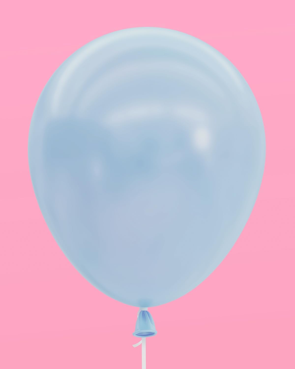 Blue, Pearl White, Clear, Silver, Latex Balloons - 25 pk, 12&#x22; | Cloud Nine Bachelorette Party Decorations, Birthday Party Supplies, Bridal Shower, Boy Baby Shower, Winter Holiday