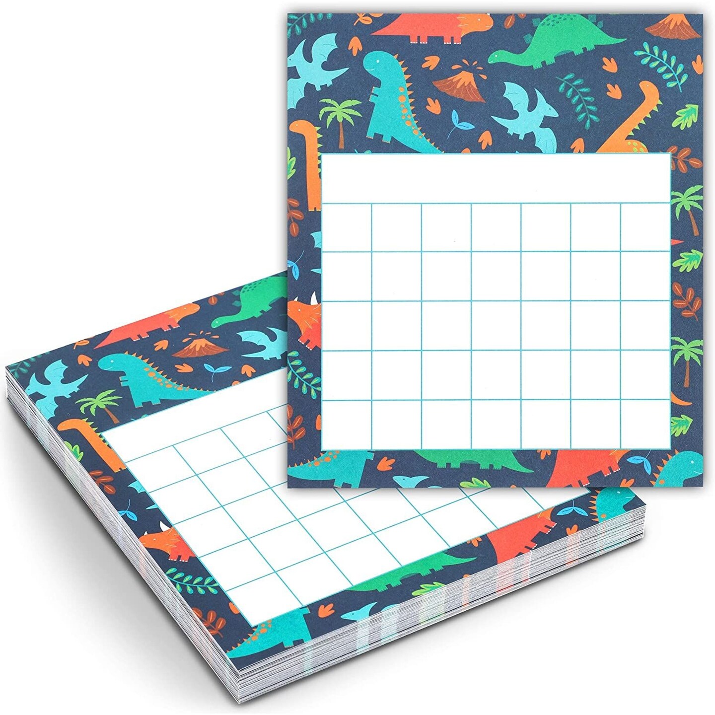 Dinosaur Incentive Charts for Classroom, Chore Board for Kids (6 x 5.25 In, 60 Sheets)