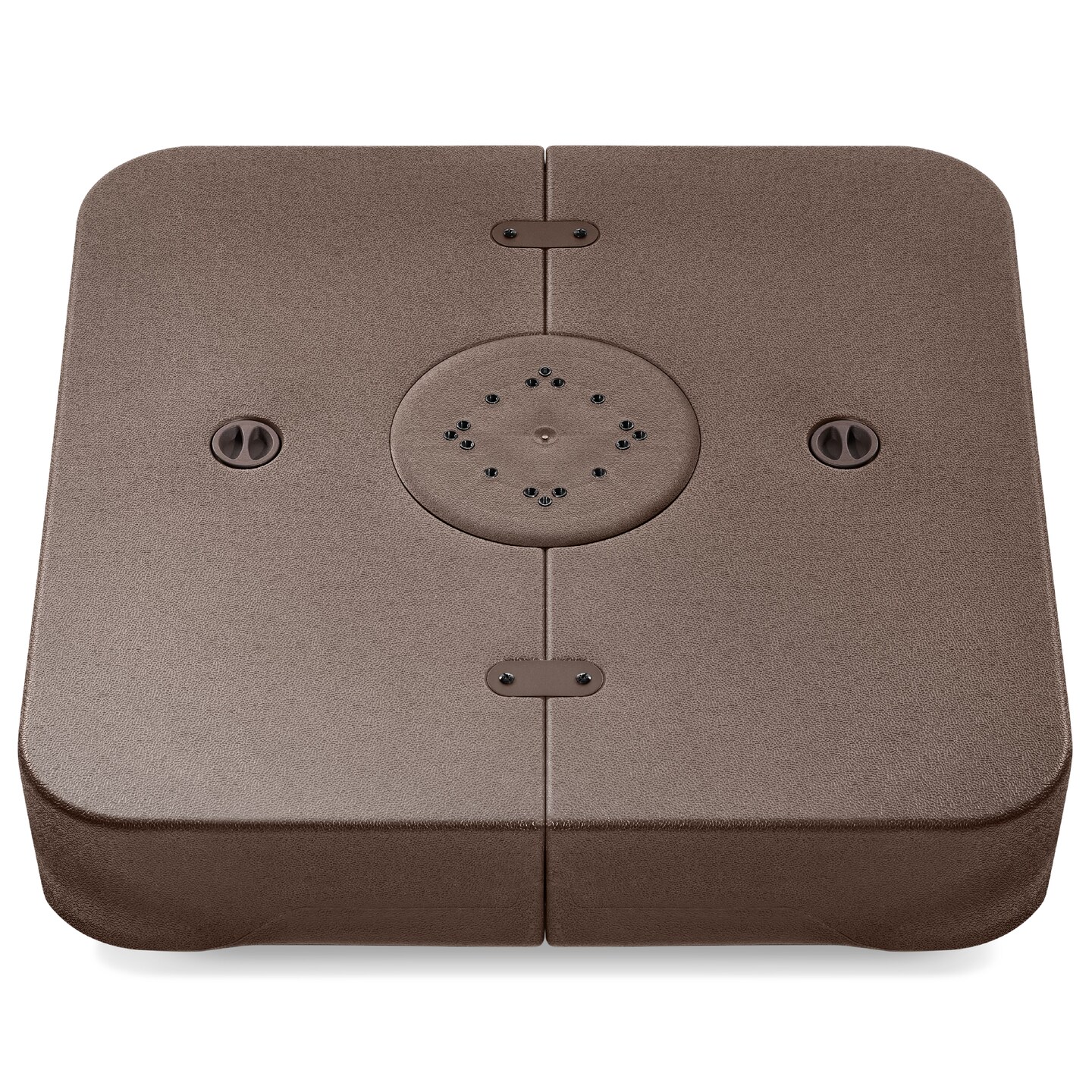 Best Choice Products 330lb Capacity Fillable Heavy-Duty Outdoor Cantilever Umbrella Base w/ Easy-Fill Spouts