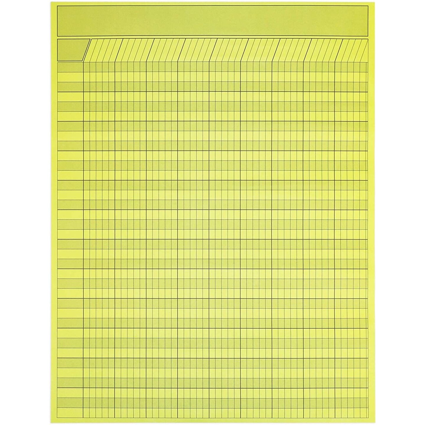 Vertical Incentive Chart for Classroom, Kids Rewards for Chores (17 x 22, 16 Sheets)