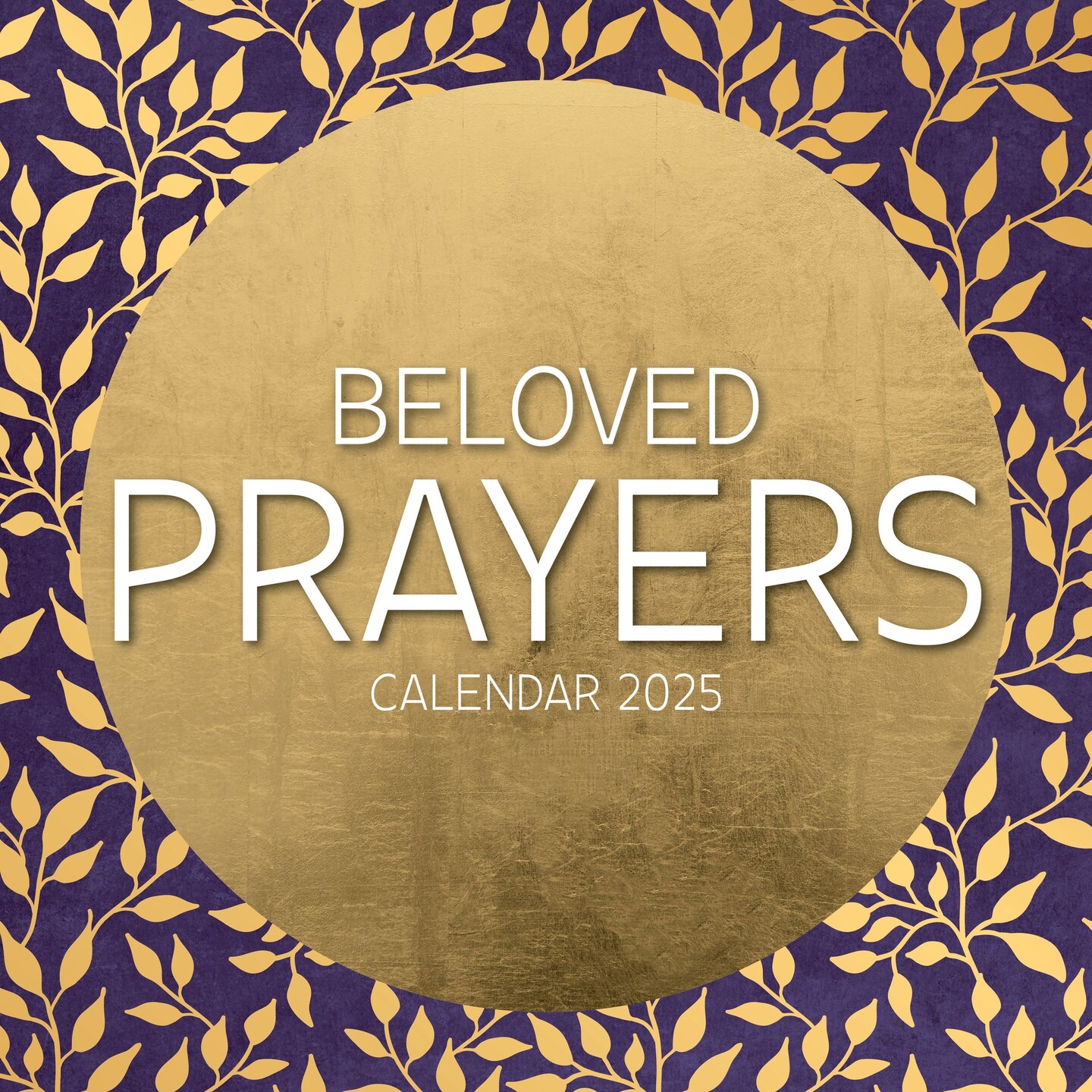 The Gifted Stationary Square Wall Calendar 2025, Beloved Prayers, 16-Month Lifestyles Theme Hanging Calendar with 180 Reminder Stickers, Monthly Family Planner for Home &#x26; Creative Spaces, 30 x 30 cm