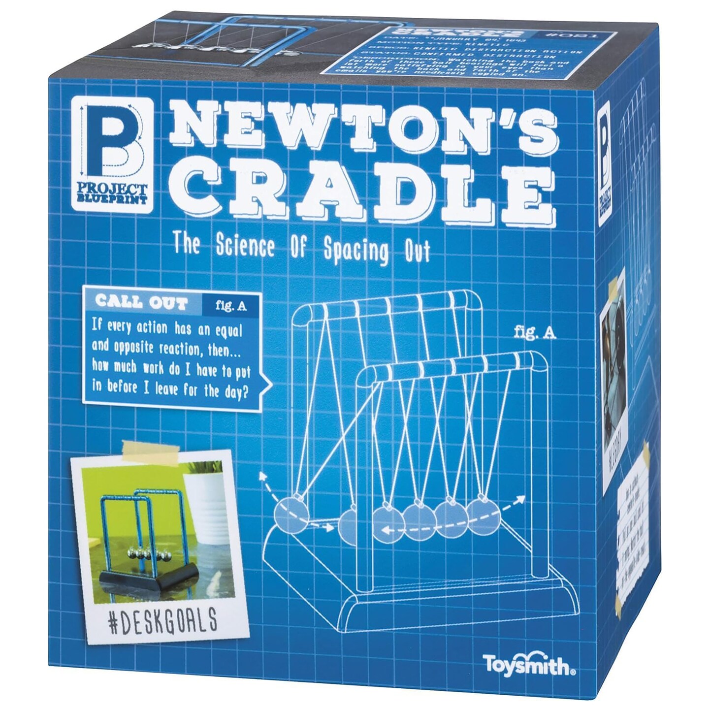 Toysmith Newton&#x27;s Cradle Physics Toy