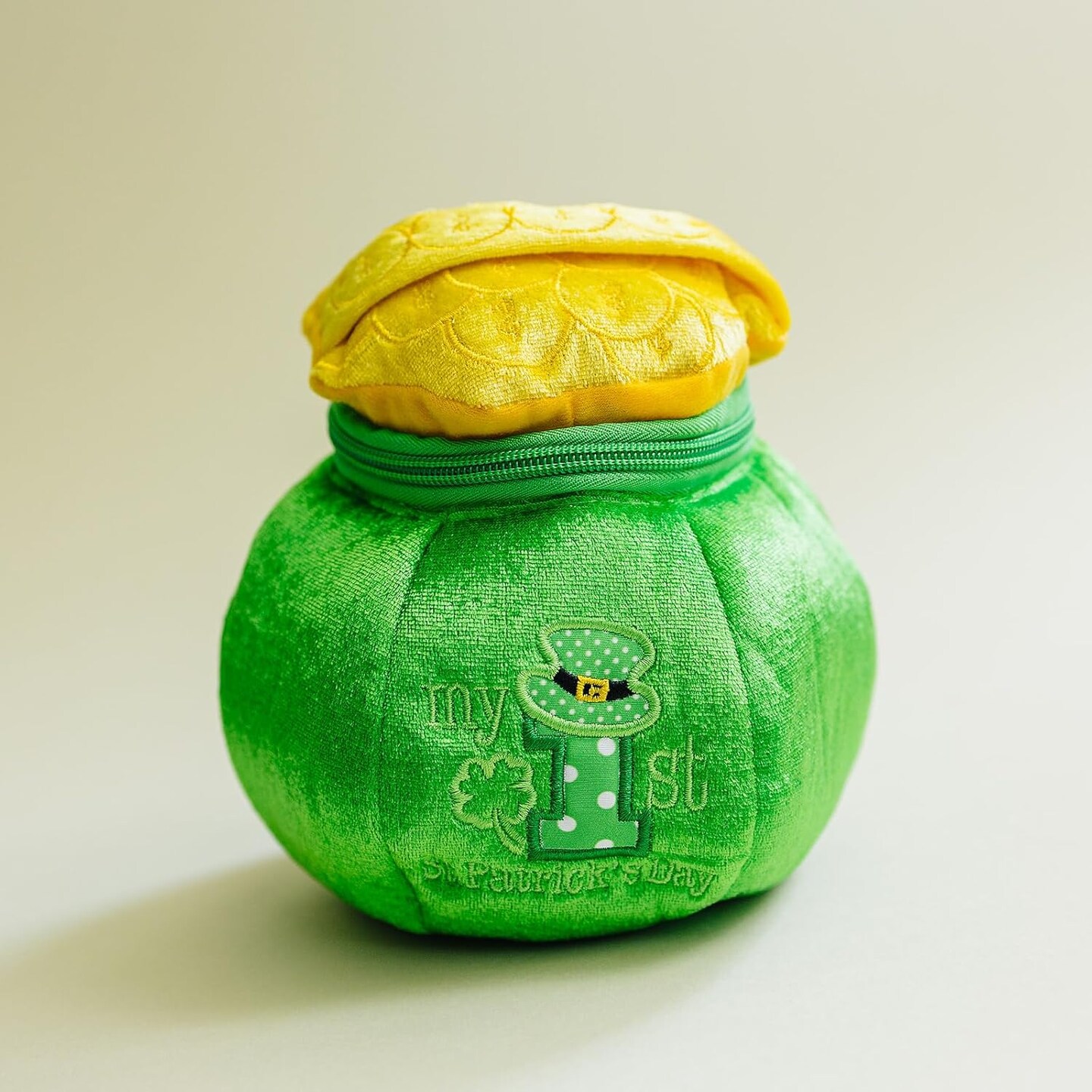 St. Patrick's Day 5-Piece Set - St Patricks Day Toys for Babies, Irish Baby Gifts with Stuffed Leprechaun