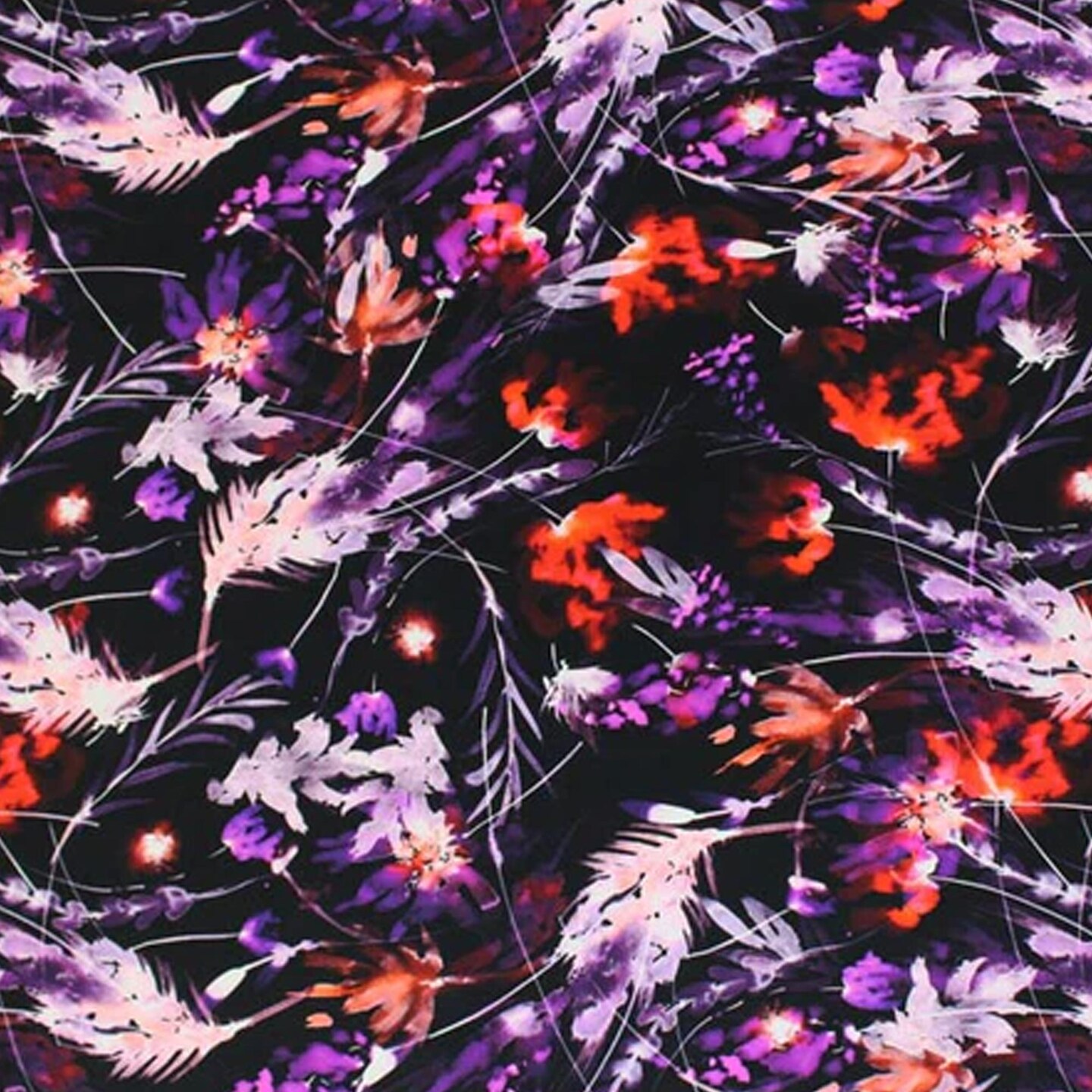 Fire And Ice Printed Spandex