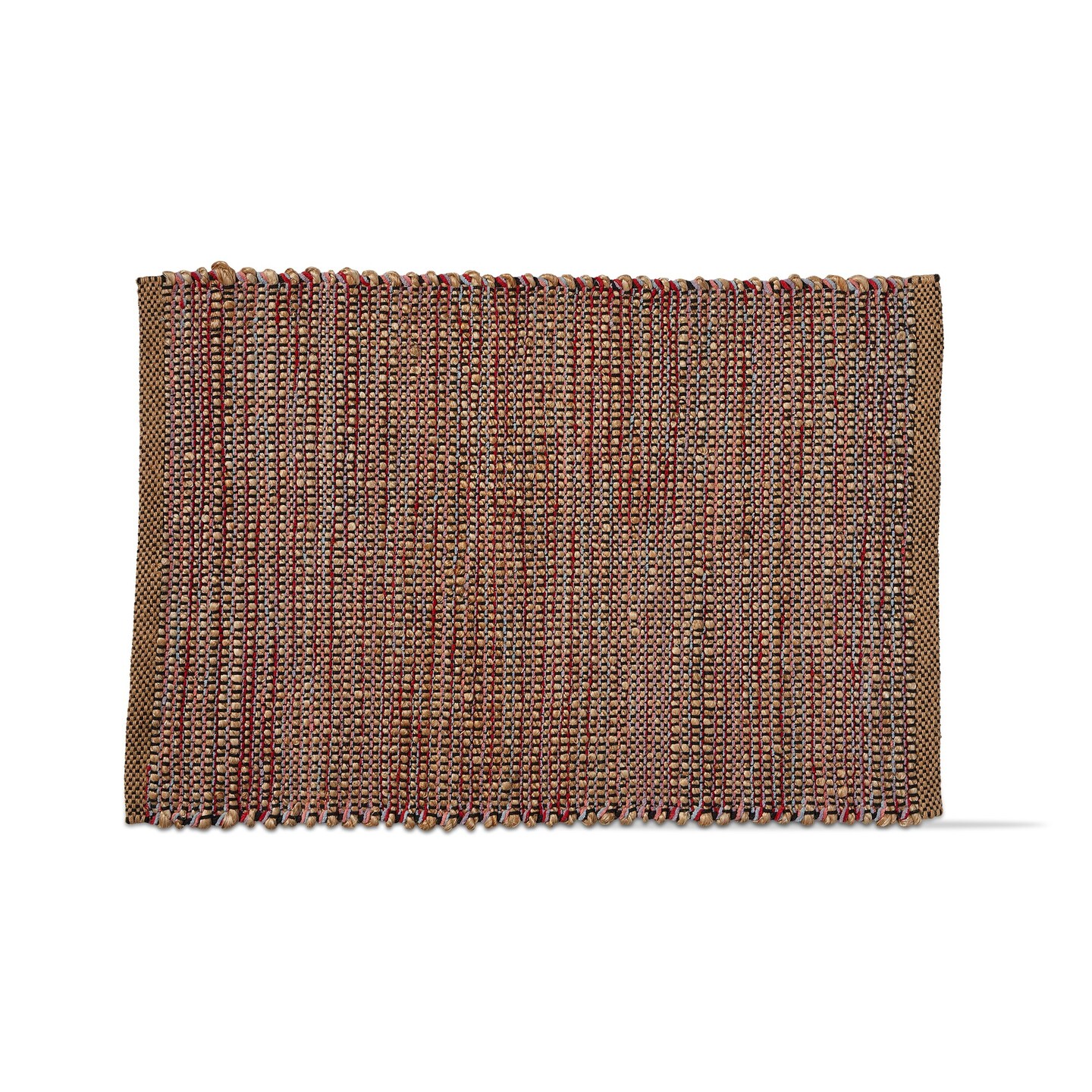 Canyon Chenille Rug Rose Cotton Indoor Rug, 24L x 36W Inches