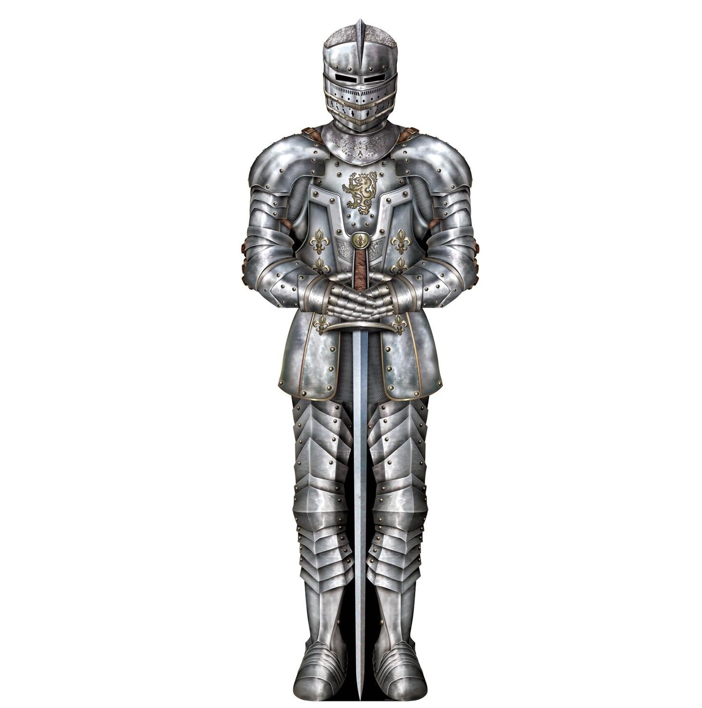 12 Pack Beistle Jointed Suit Of Armor Party Decoration