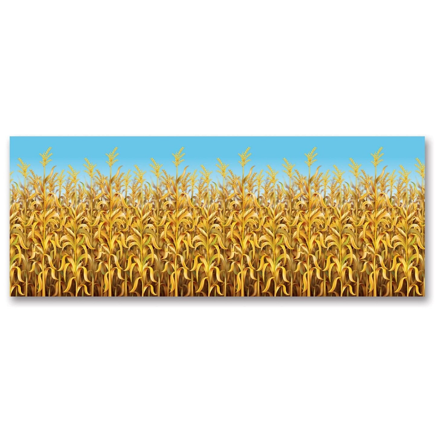 6 Pack Beistle Thanksgiving Cornstalks Backdrop
