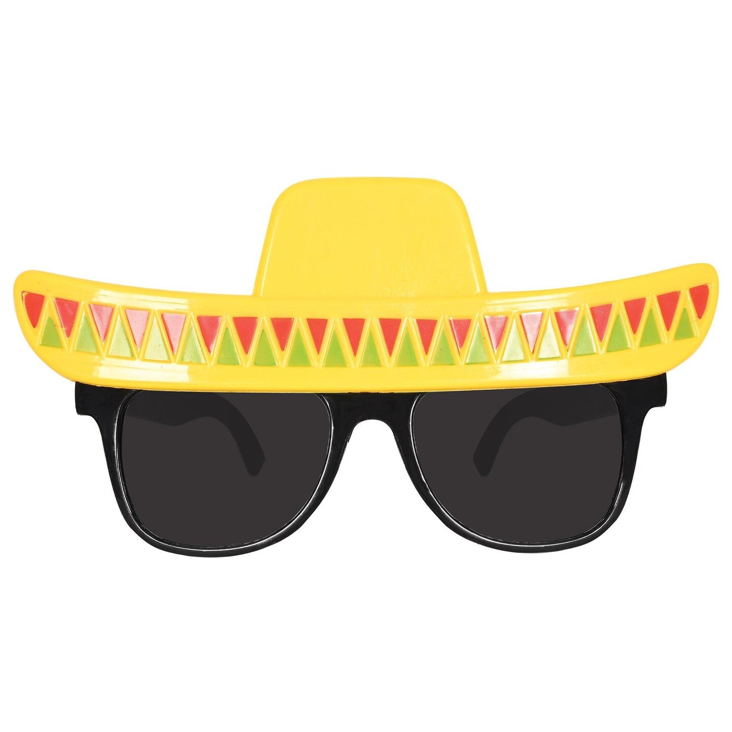 6 Pack Beistle Fiesta Sombrero Glasses