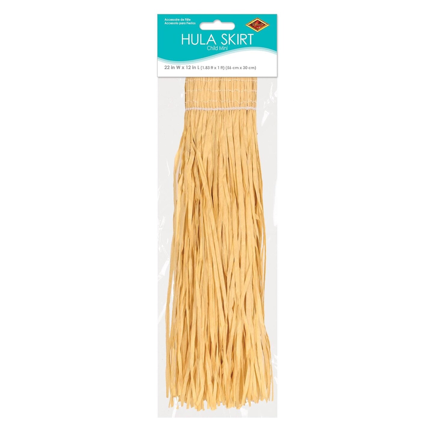 12 Pack Beistle Luau Party Child Mini Hula Skirt