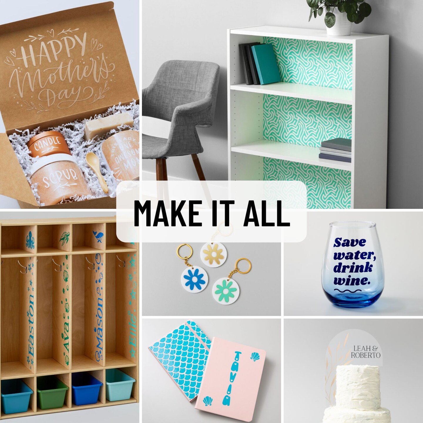 Cricut Smart Vinyl Matless Permanent Vinyl (13 in x 5 ft), Ocean Blue