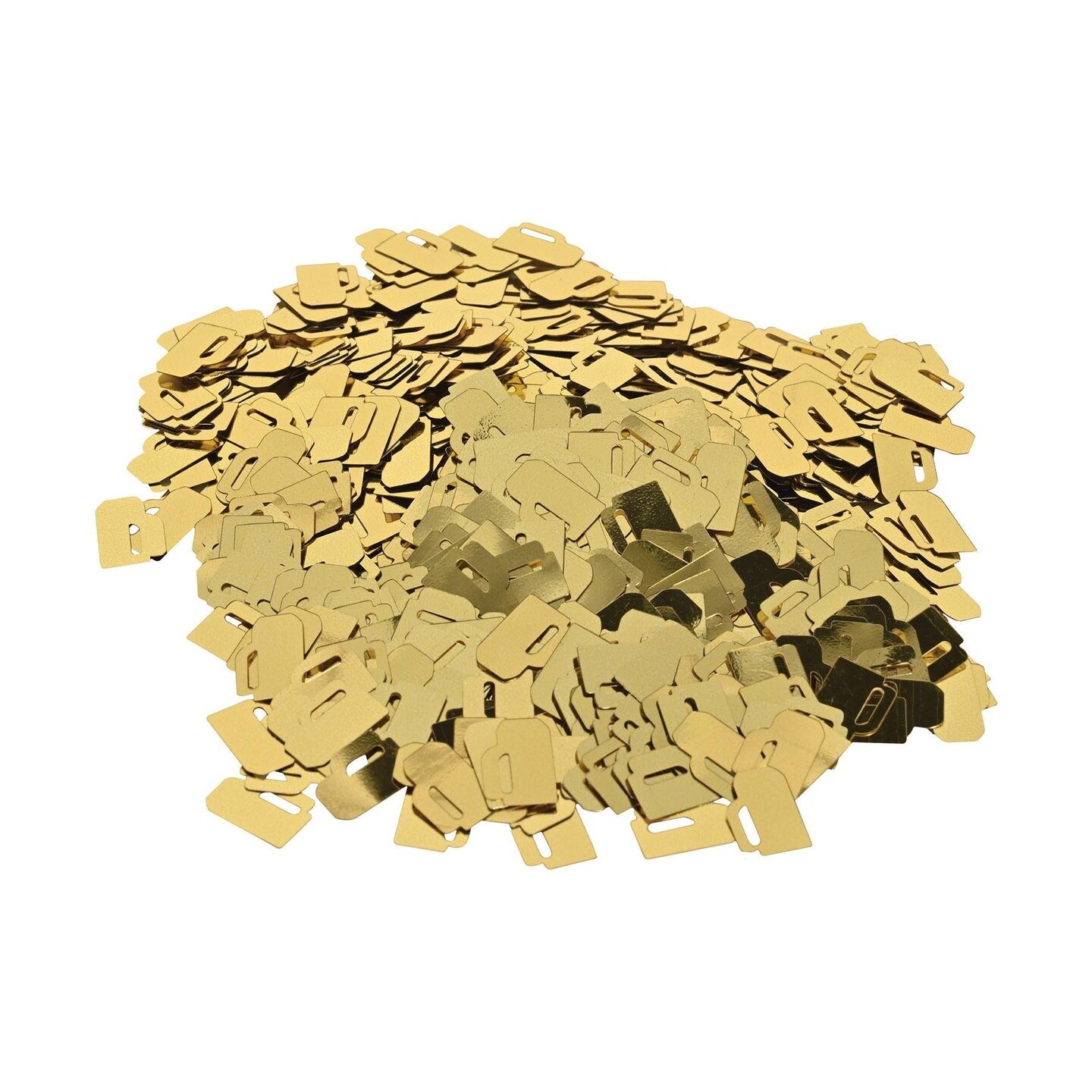12 Pack Beistle Oktoberfest Confetti Beer Mugs gold (1 Oz per Pack)