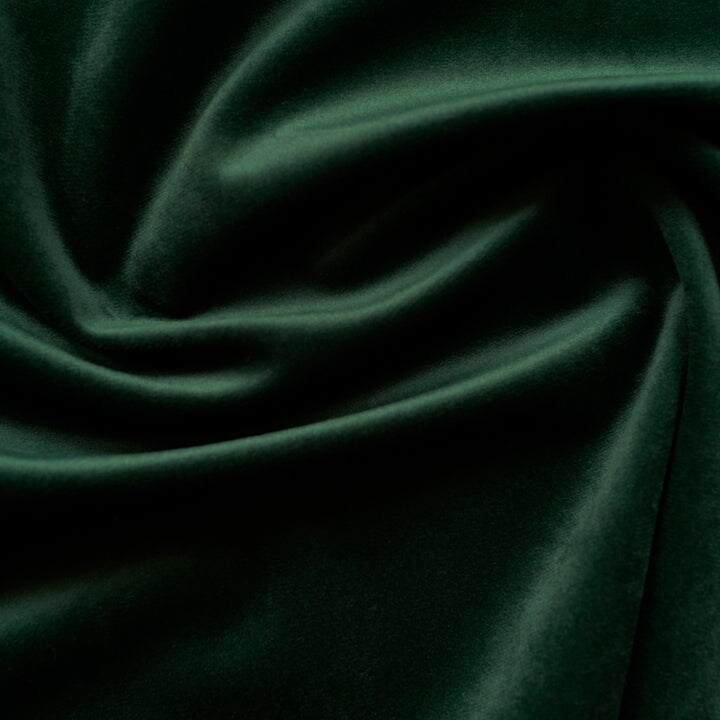 Giselle Velvet Upholstery Fabric 100% Polyester, 55" Wide, Flame Resistant & Durable