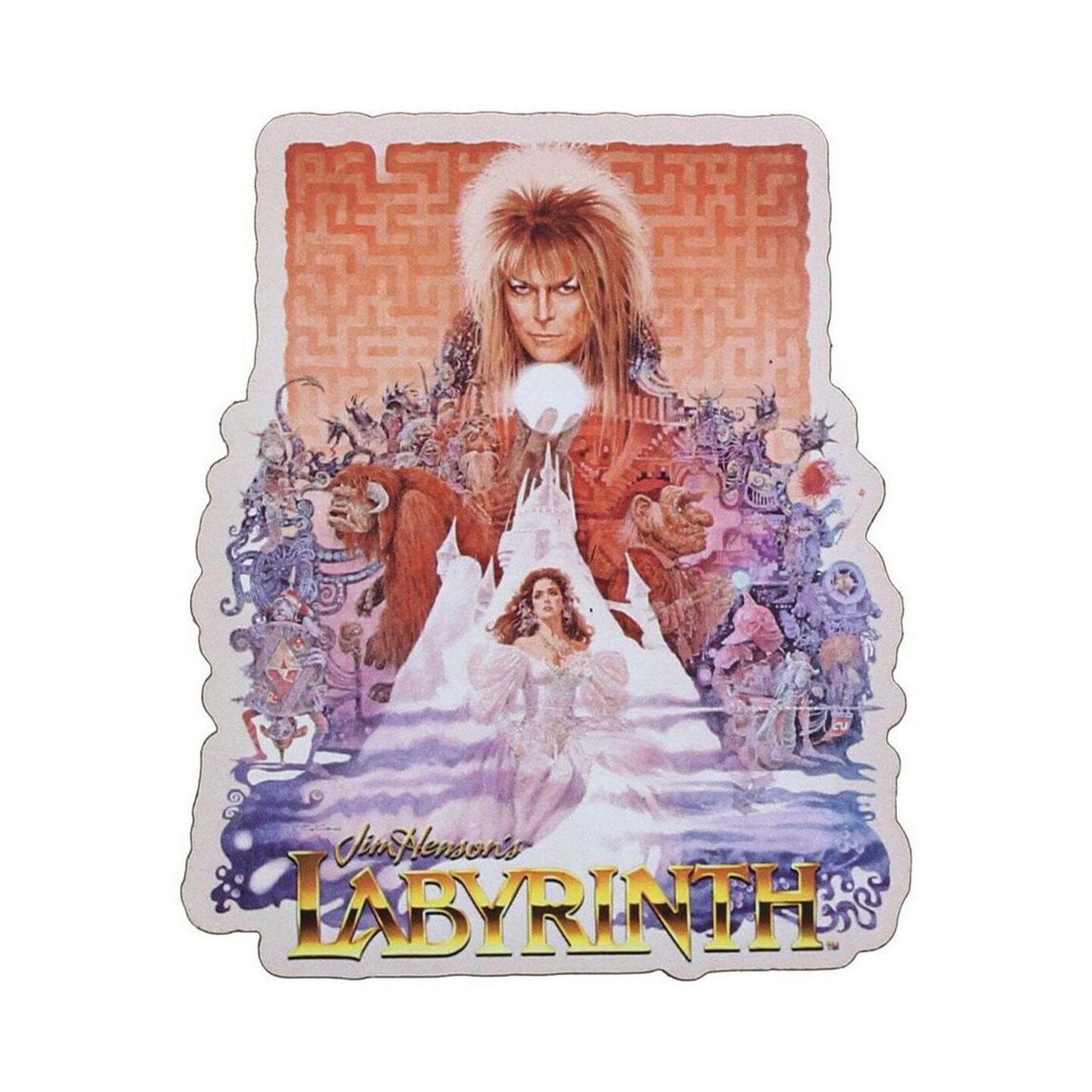 Labyrinth 3&#x22; Funky Chunky Magnet: One Sheet