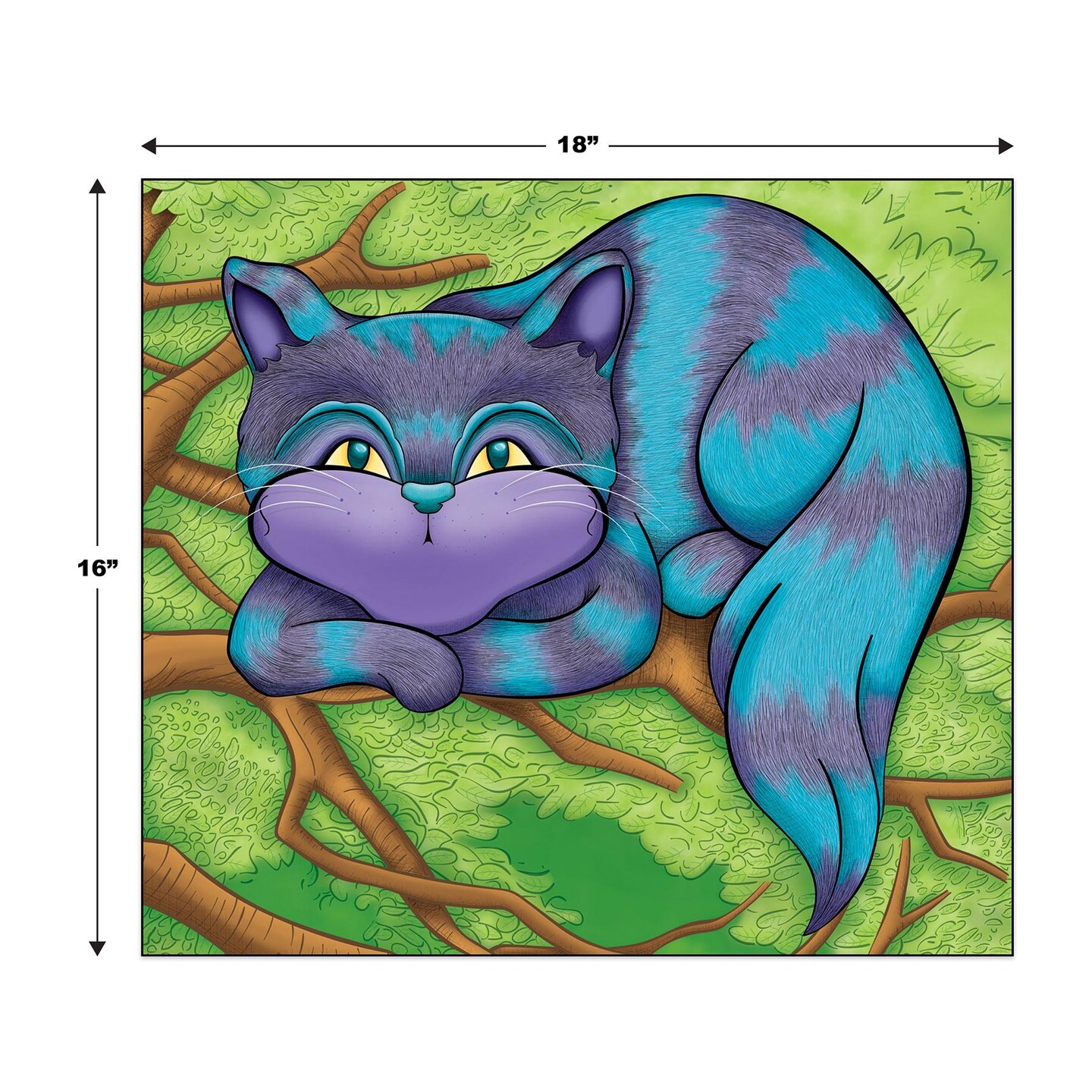 24 Pack Beistle Pin The Smile On The Cheshire Cat Party Game