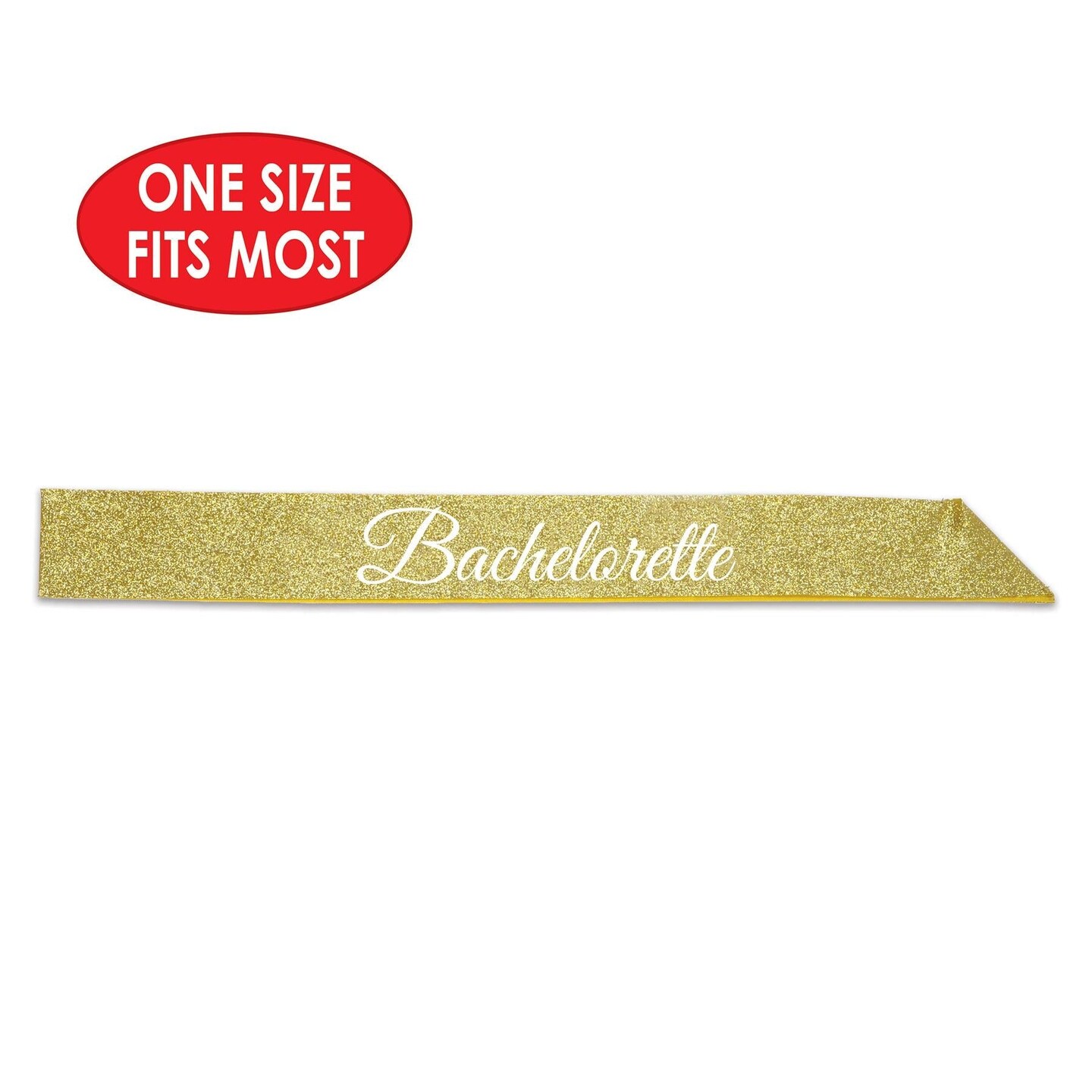 6 Pack Beistle Bachelorette Glittered Sash