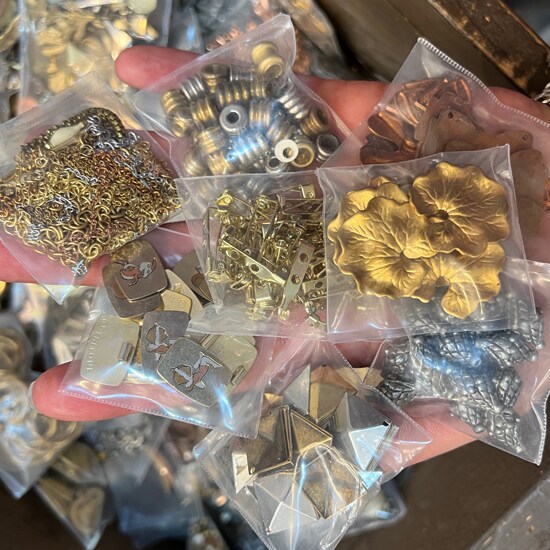 Mystery Bulk Wholesale Lot of Metal Charms &#x26; Metal Findings and Components