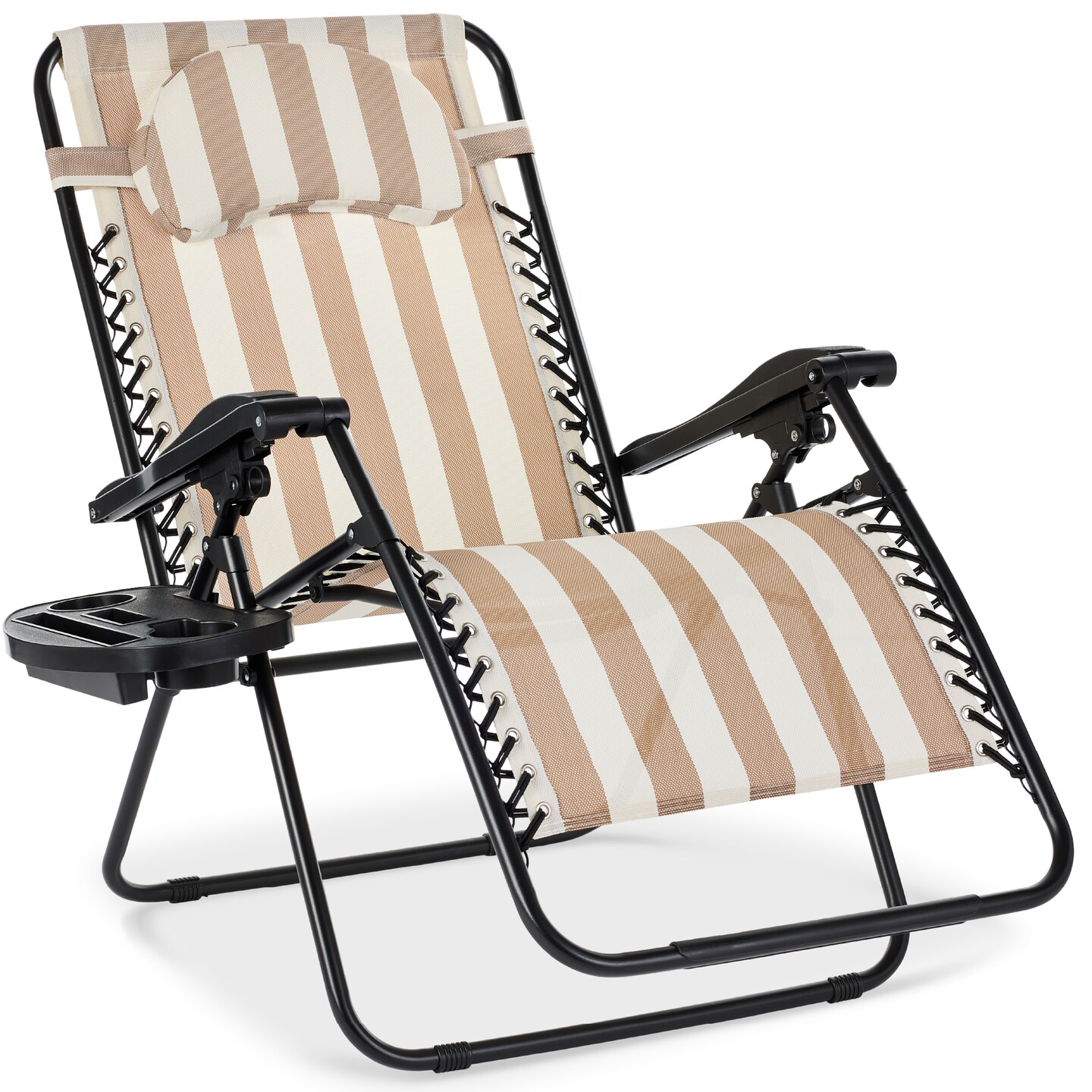 Best Choice Products Oversized Zero Gravity Chair, Folding Outdoor Patio Recliner w/ Cup Holder