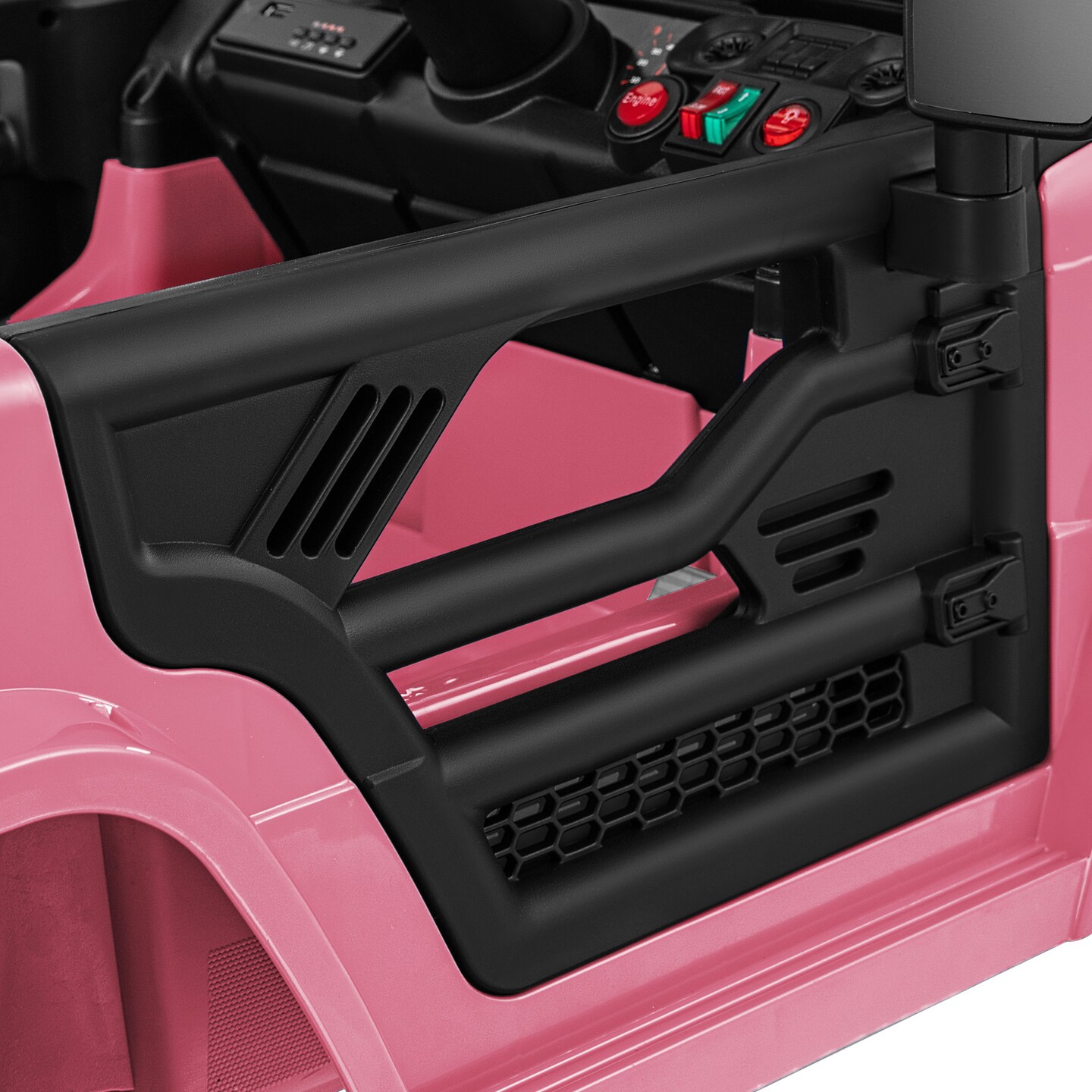 12V Ride-On Truck Car for Kids with Parental Remote, Music Player, and LED Lights