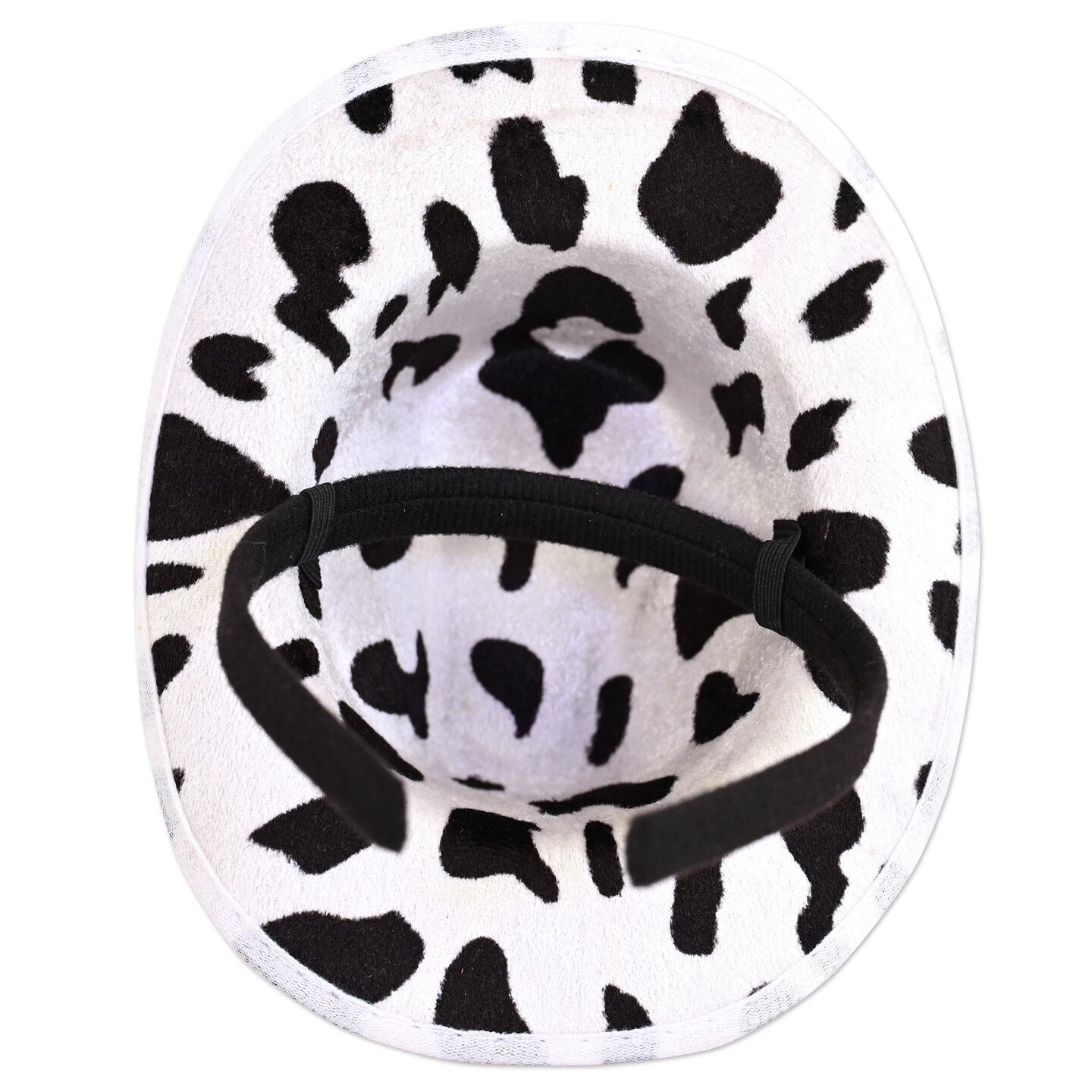 12 Pack Beistle Cow Print Cowboy Hat Headband
