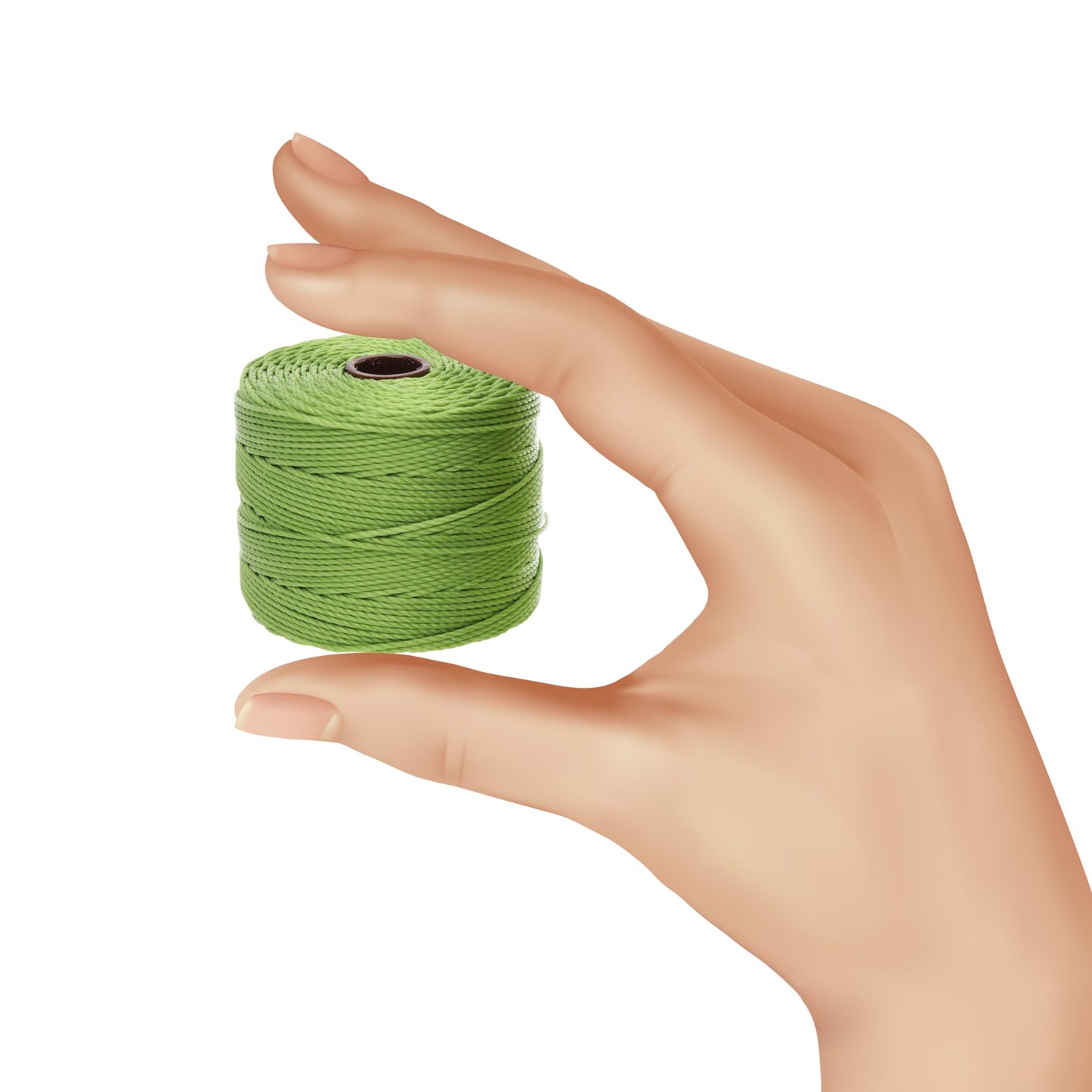 The Beadsmith S-Lon Bead Cord – .5 mm Twisted Nylon Cord for Stringing