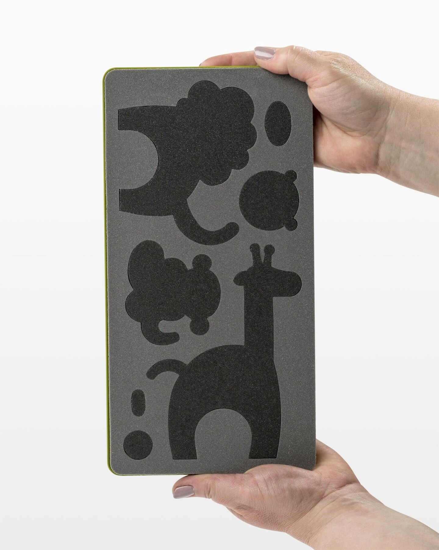 AccuQuilt GO! Zoo Animals Fabric Cutting Die for Appliqué Quilting & Crafts