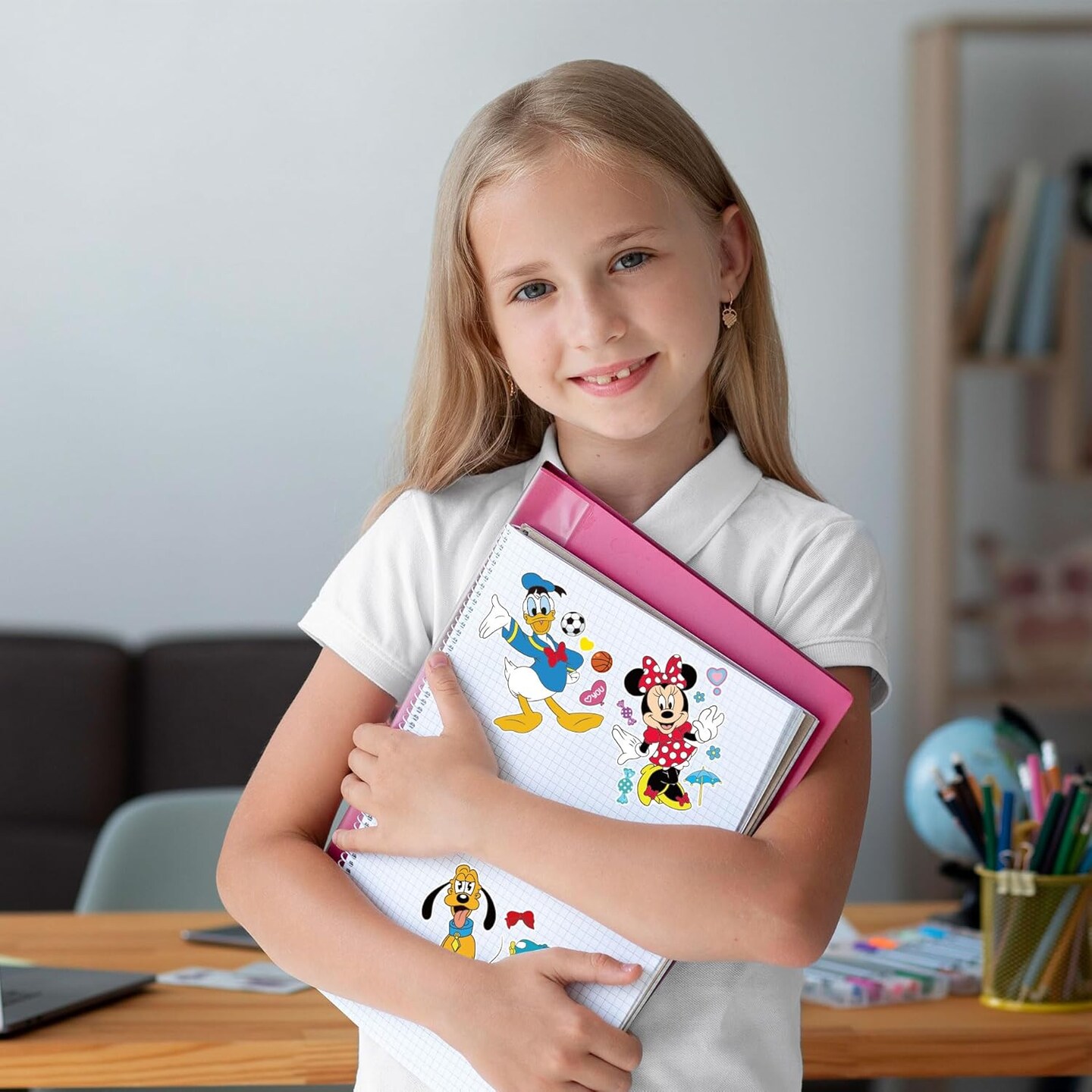 Make-a-Face Sticker Sheets – Create Your Own Stickers with 6 Character Designs (4 Each) for Party Favors, Rewards, Decorations, and Gift Ideas