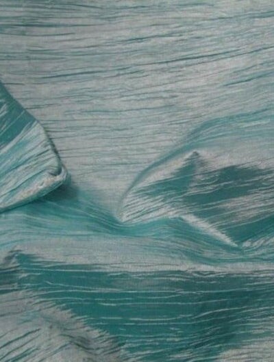 1 Yard Crease Crushed Taffeta Fabric 54 Inches Wide Accordion Texture for Event Decor