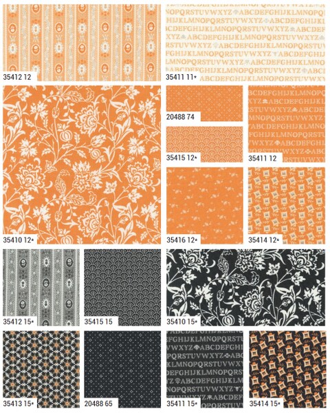 Agatha Road Fat Quarter Bundle by Fig Tree Co for Moda (35410AB)