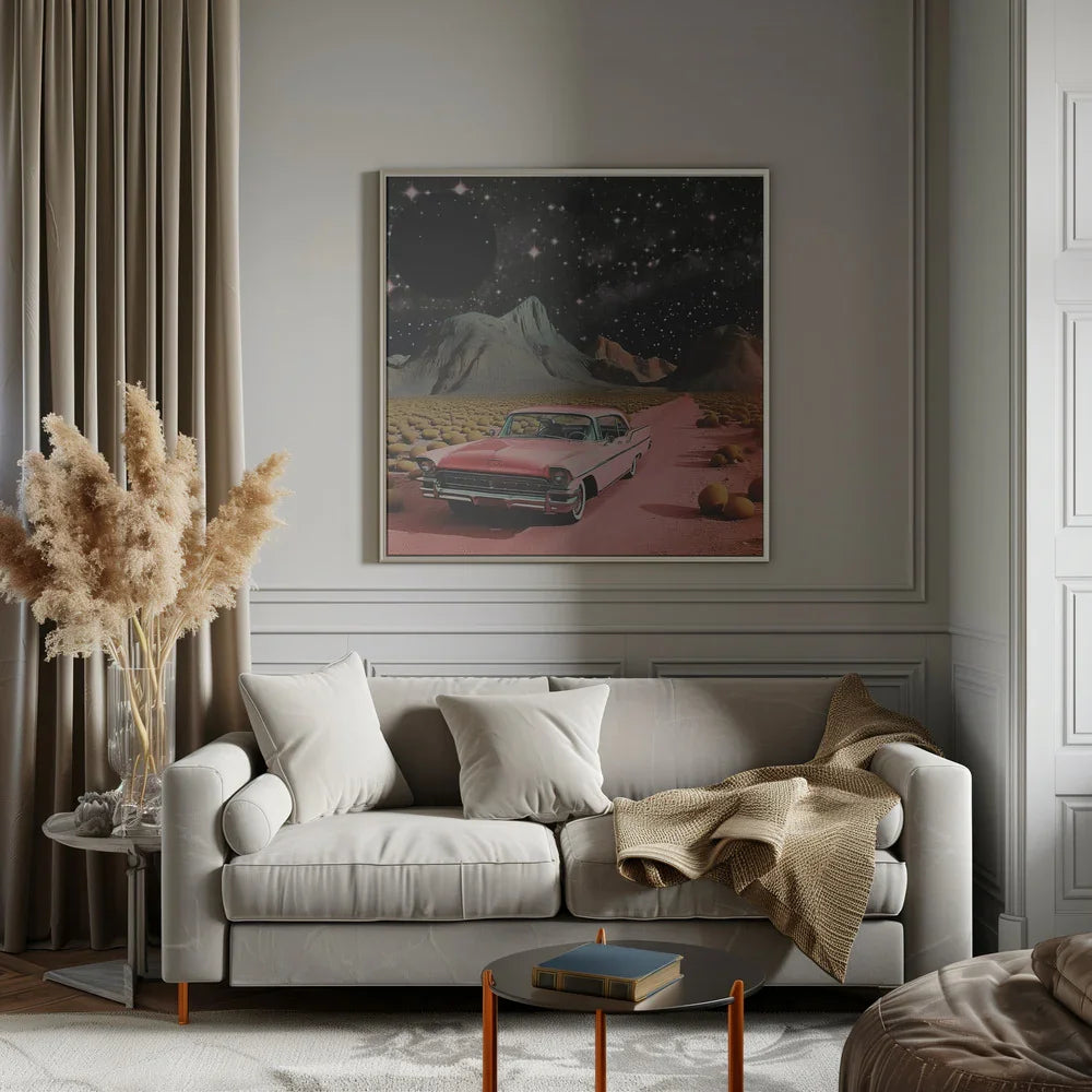SpaceRide 6.0 Square 24x24 Canvas - Corporate Office Art