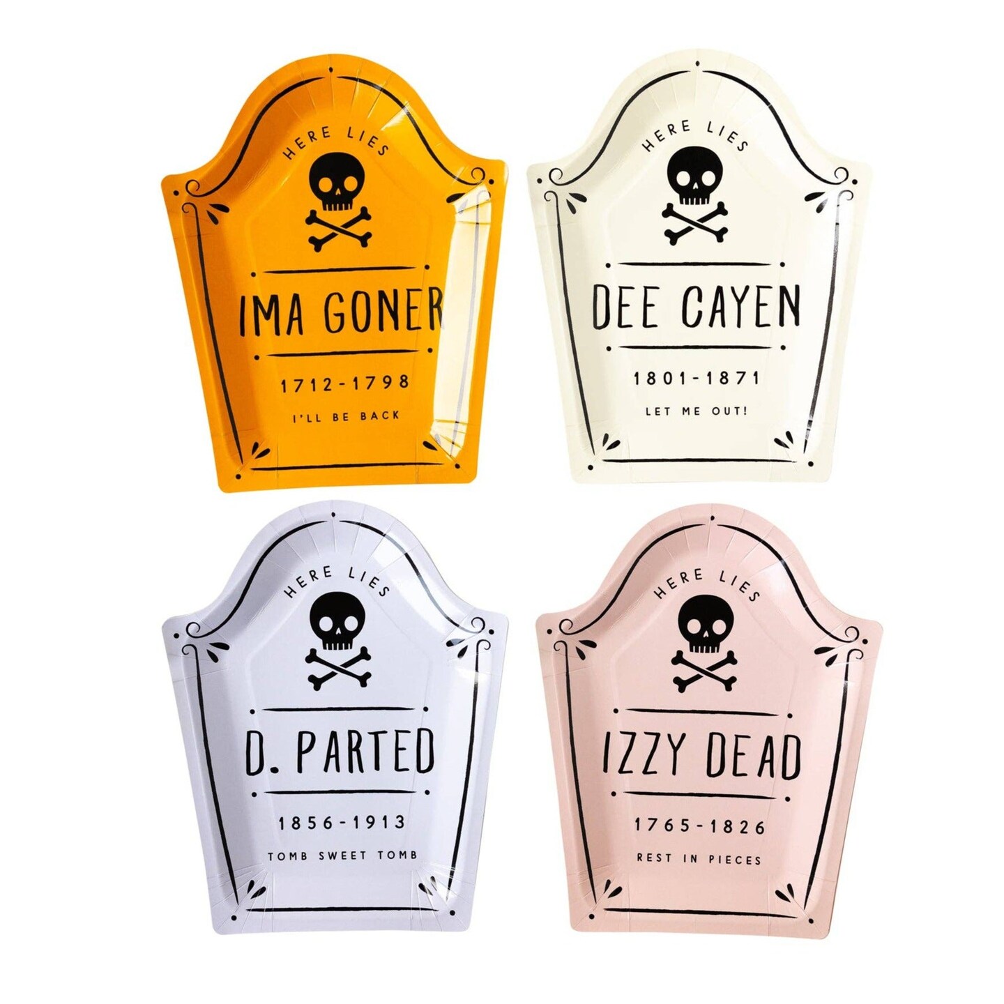 TOMBSTONE PLATES