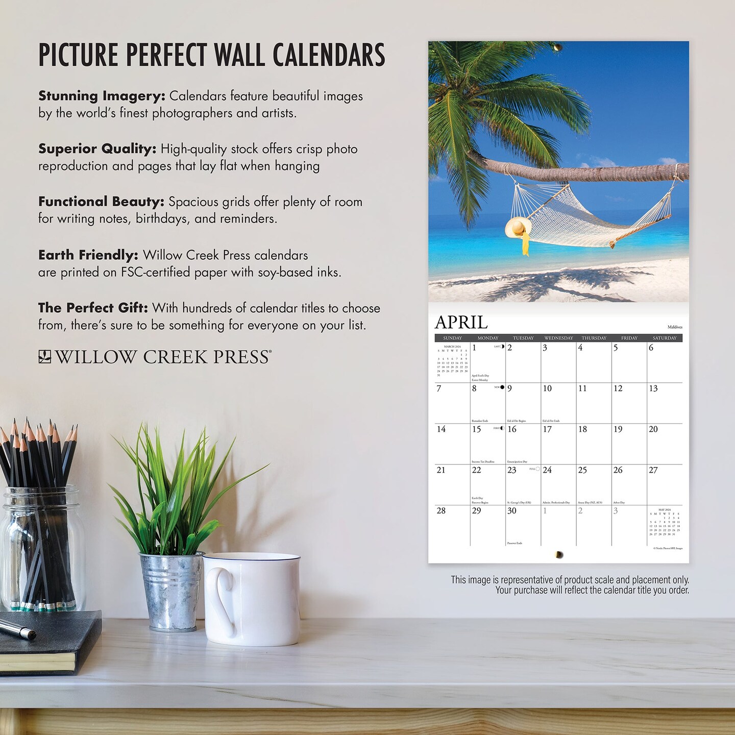 Baby&#x27;s First Year Undated Monthly Wall Calendar