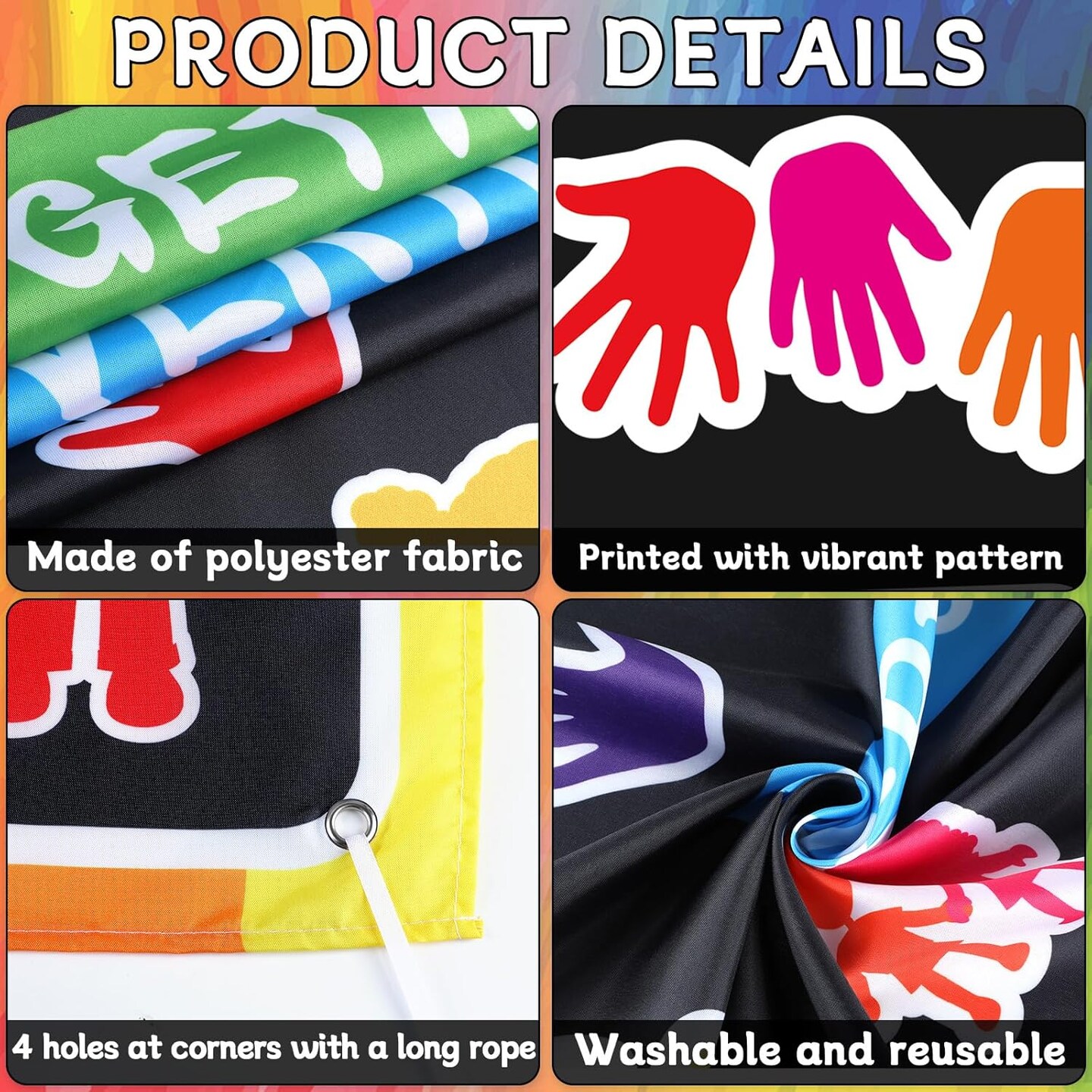 Classroom Colorful Welcome Door Cover Banner Back to School Classroom Decorations