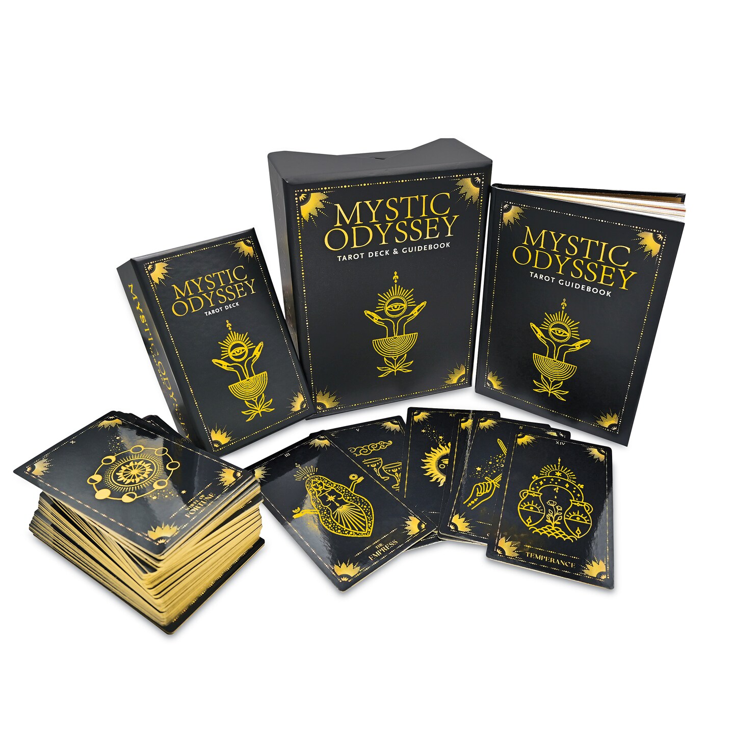 Collections Etc Mystic Odyssey Tarot Deck and Guidebook Boxed Set