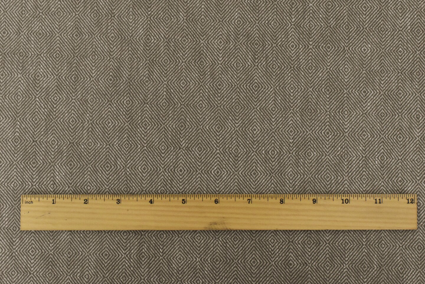 Taupe-Brown Diamond Twill Woven Home Decorating Fabric By the Yard