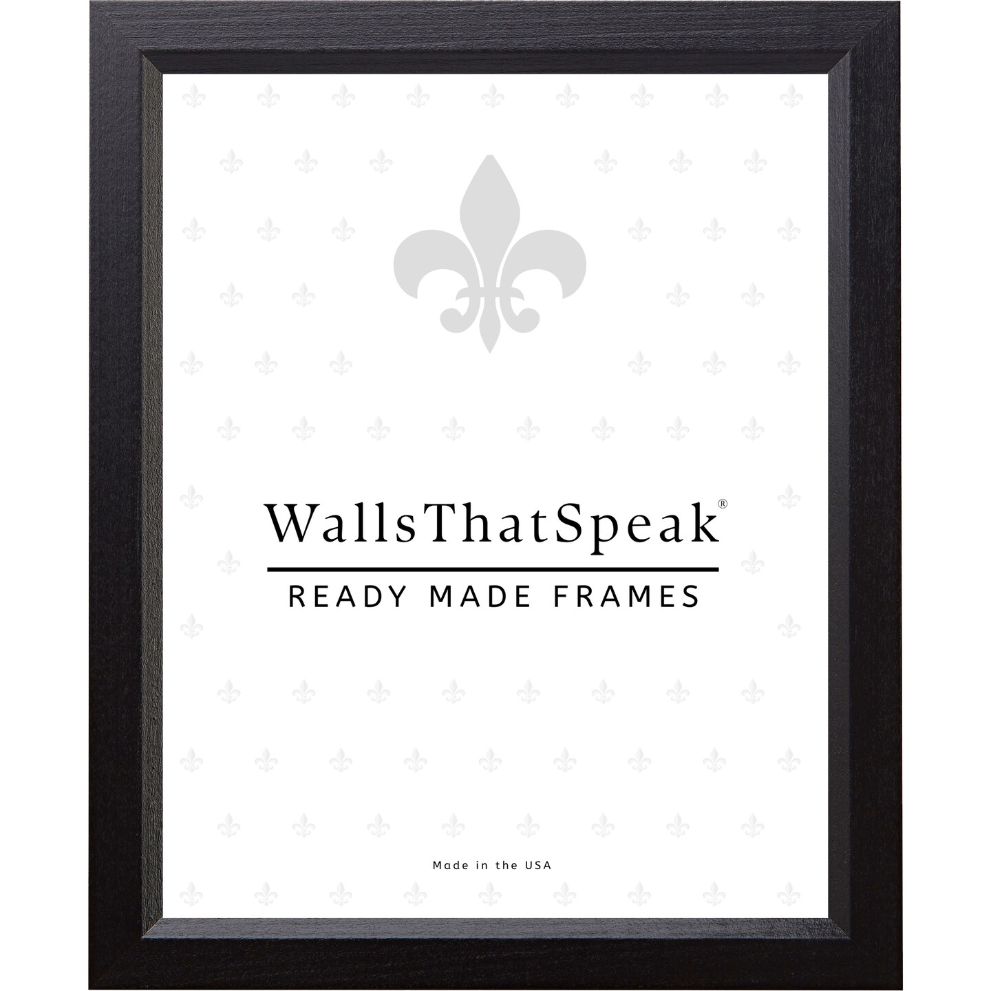 23x35  Economy 0.875 Inch Wood Moulding, Wall Display Frame for Art, Posters, or Photos by wallsthatspeak