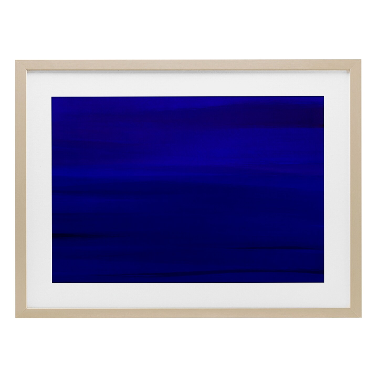 Stupell Industries Deep Blue Abstract Framed Print Under Glass, design by Atelier Posters