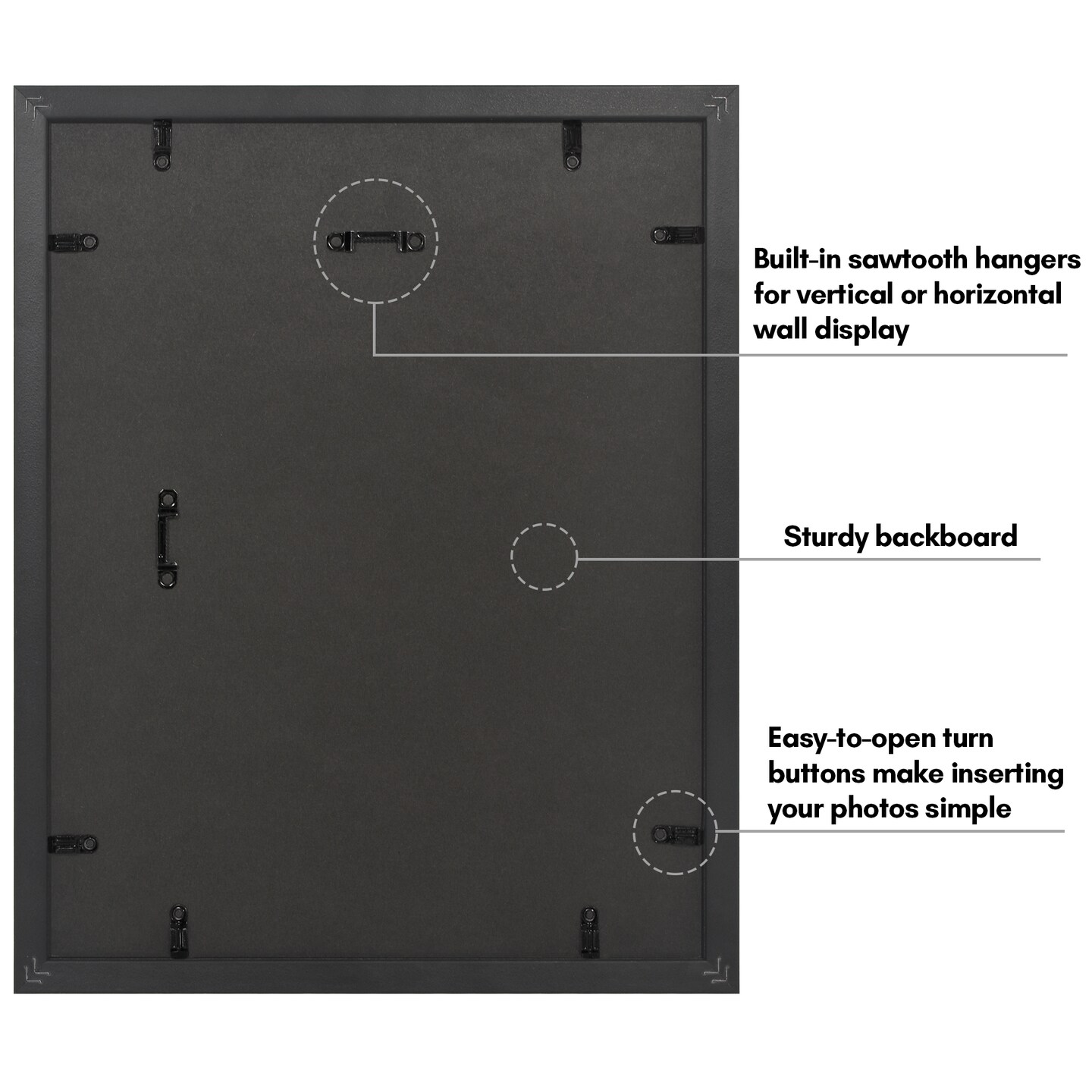 Americanflat Vintage Picture Frame with Mat and Beaded Accents with Shatter Resistant Glass