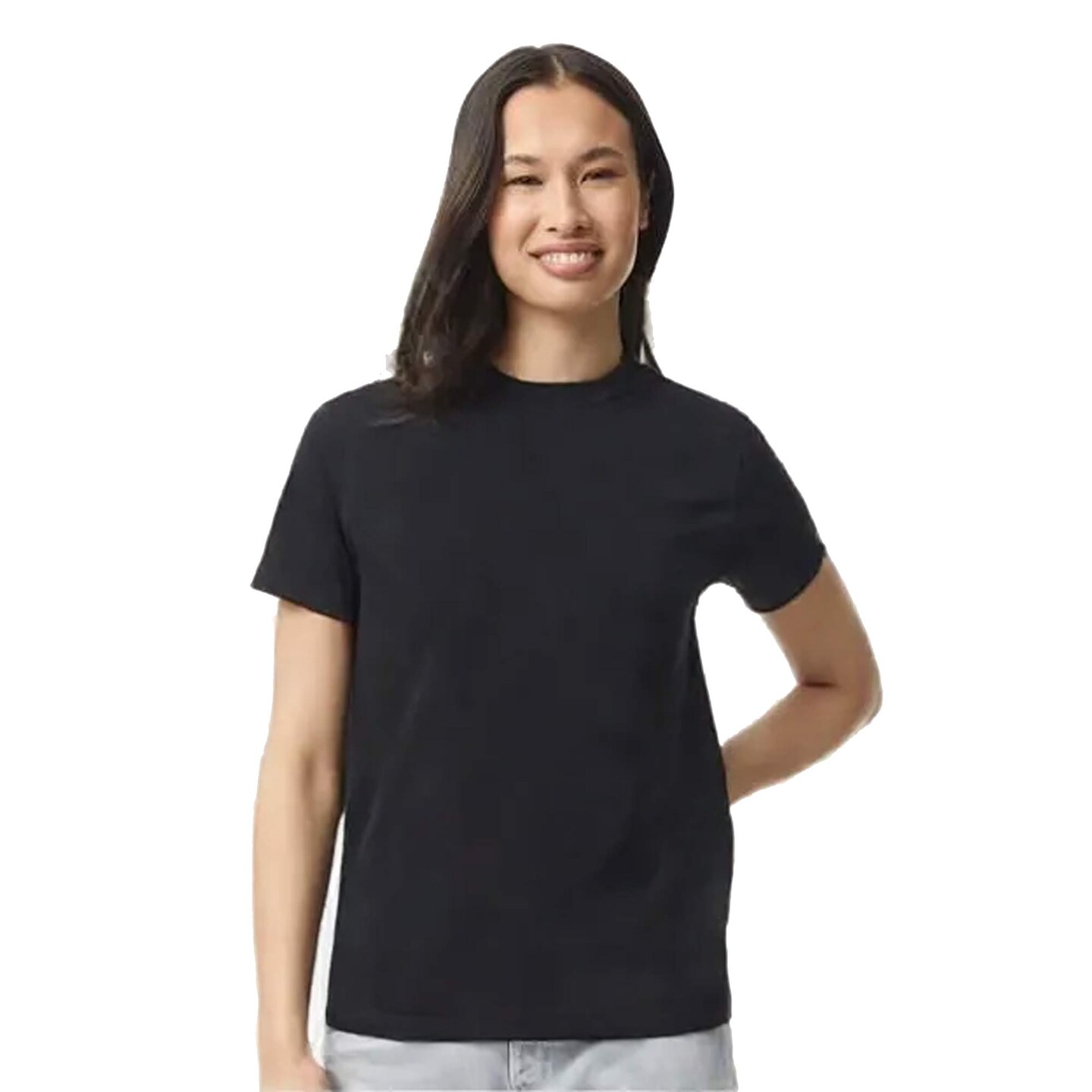 Unisex Heavy Cotton Crewneck T-Shirt for Durable Casual & Everyday Wear