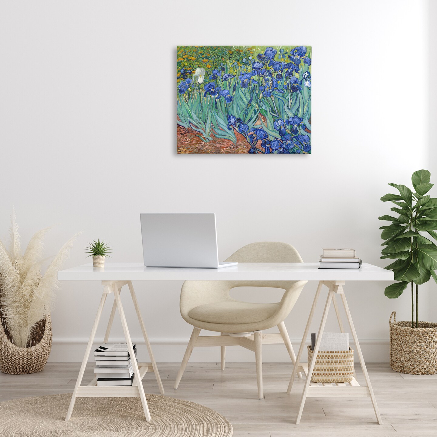 Stupell Industries Classic Van Gogh Irises Canvas Wall Art Design by one1000paintings