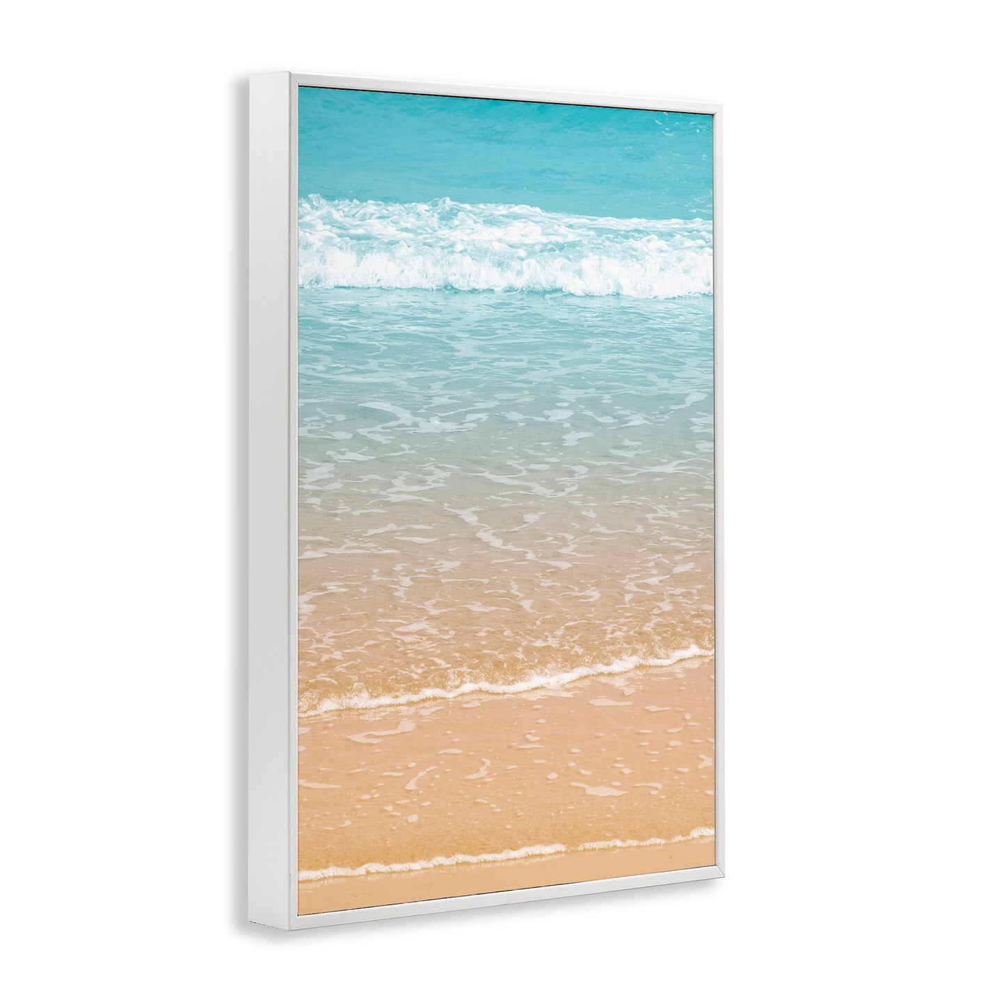 Stupell Industries Clear Summer Waters Framed Giclee Wall Art Design by Nataly White