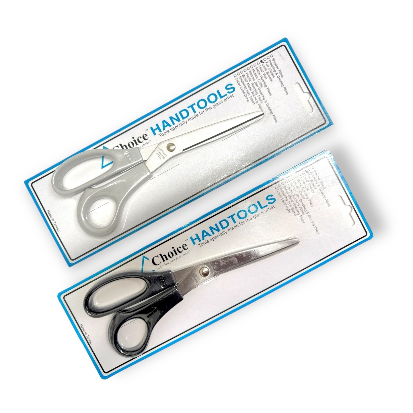 Lead & Foil Pattern Shears Set - Stained Glass Cutting Tools